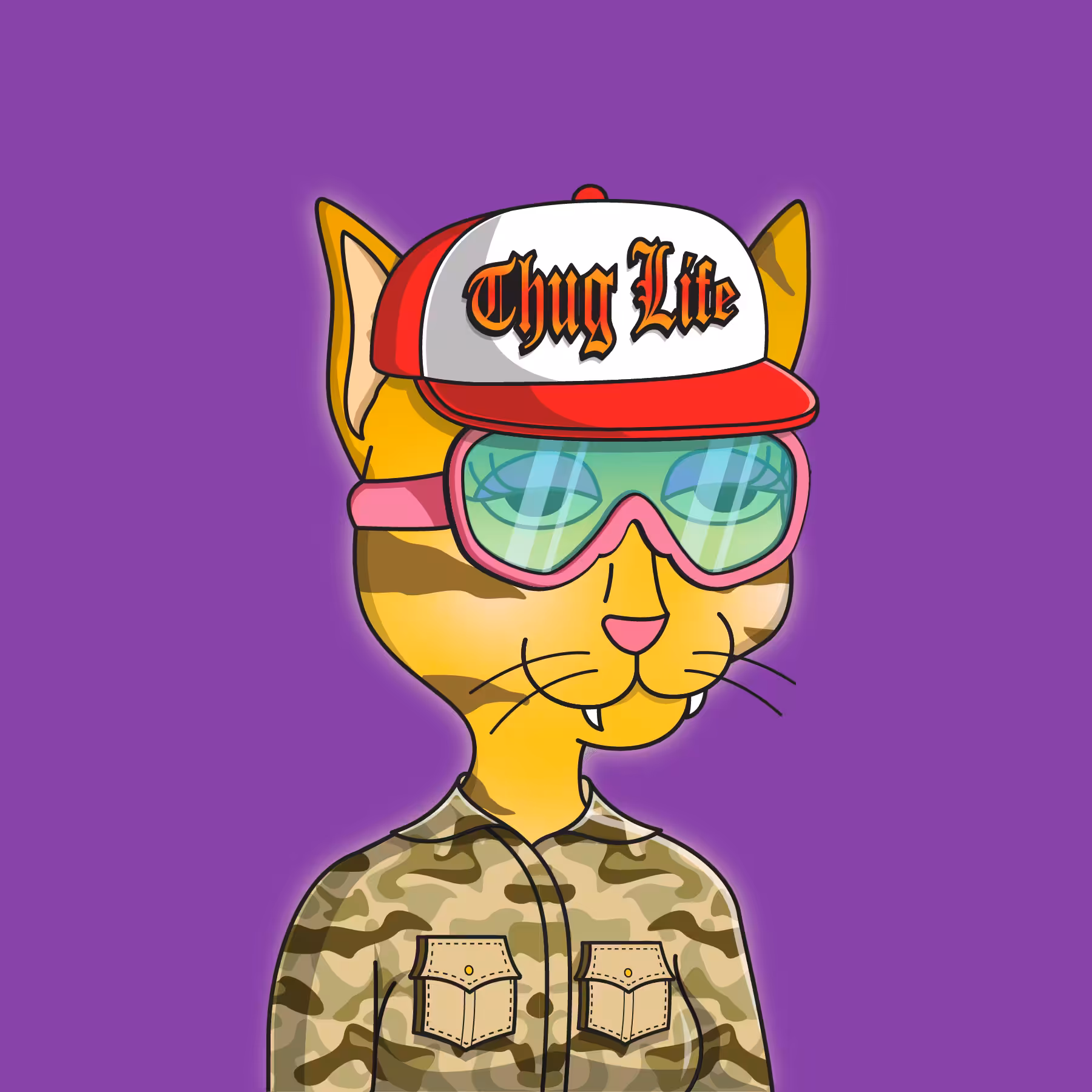 Girl Cat #609
