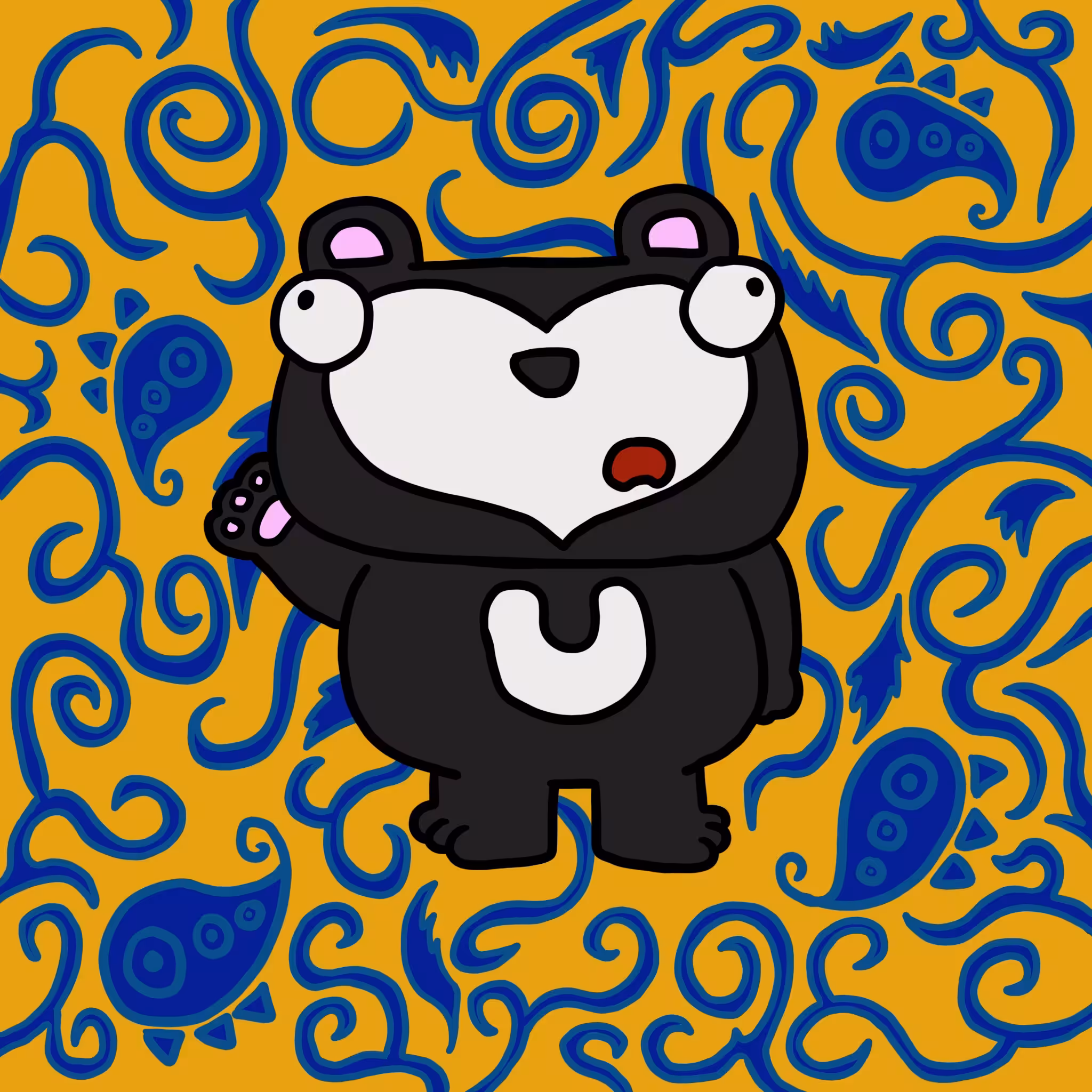 Sun Bear Love You - Batik 