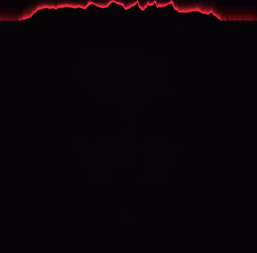 Raining Pixels #090 Crimson, Matrix Style