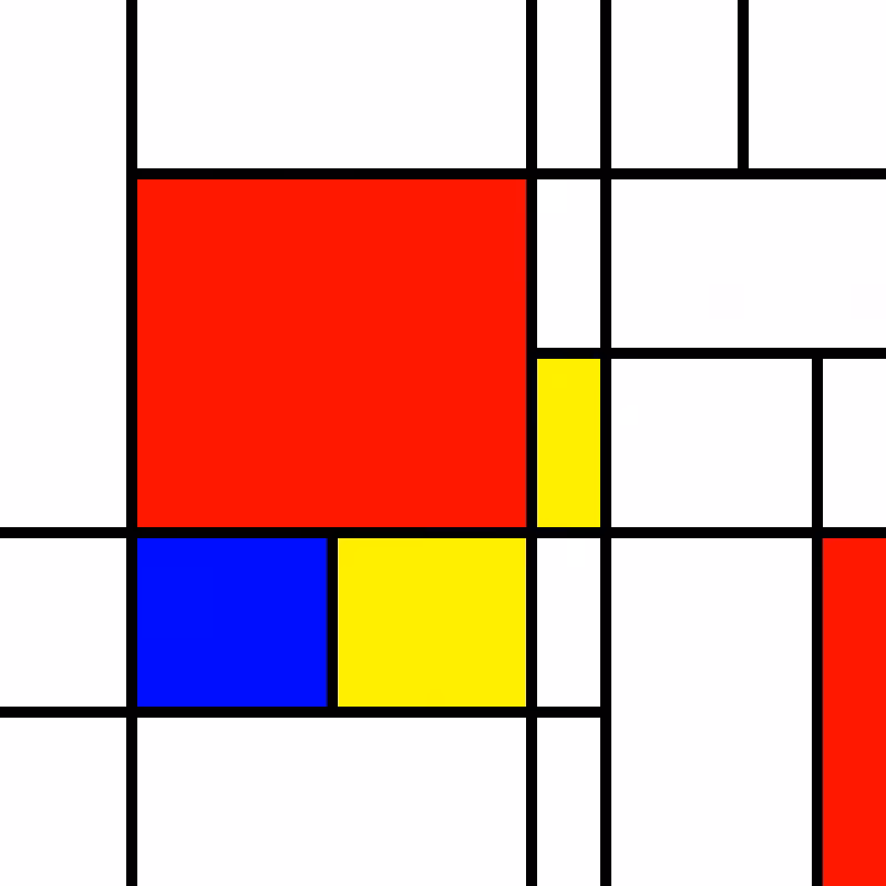 compositioninredblueandyellow.art, (NFT) #85