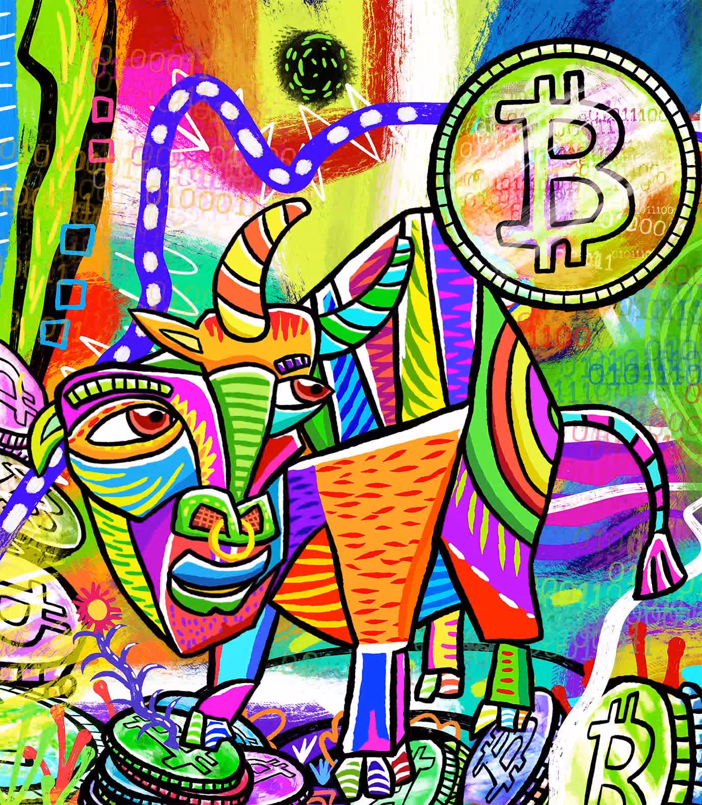 Bitcoin Bull [ image version ]