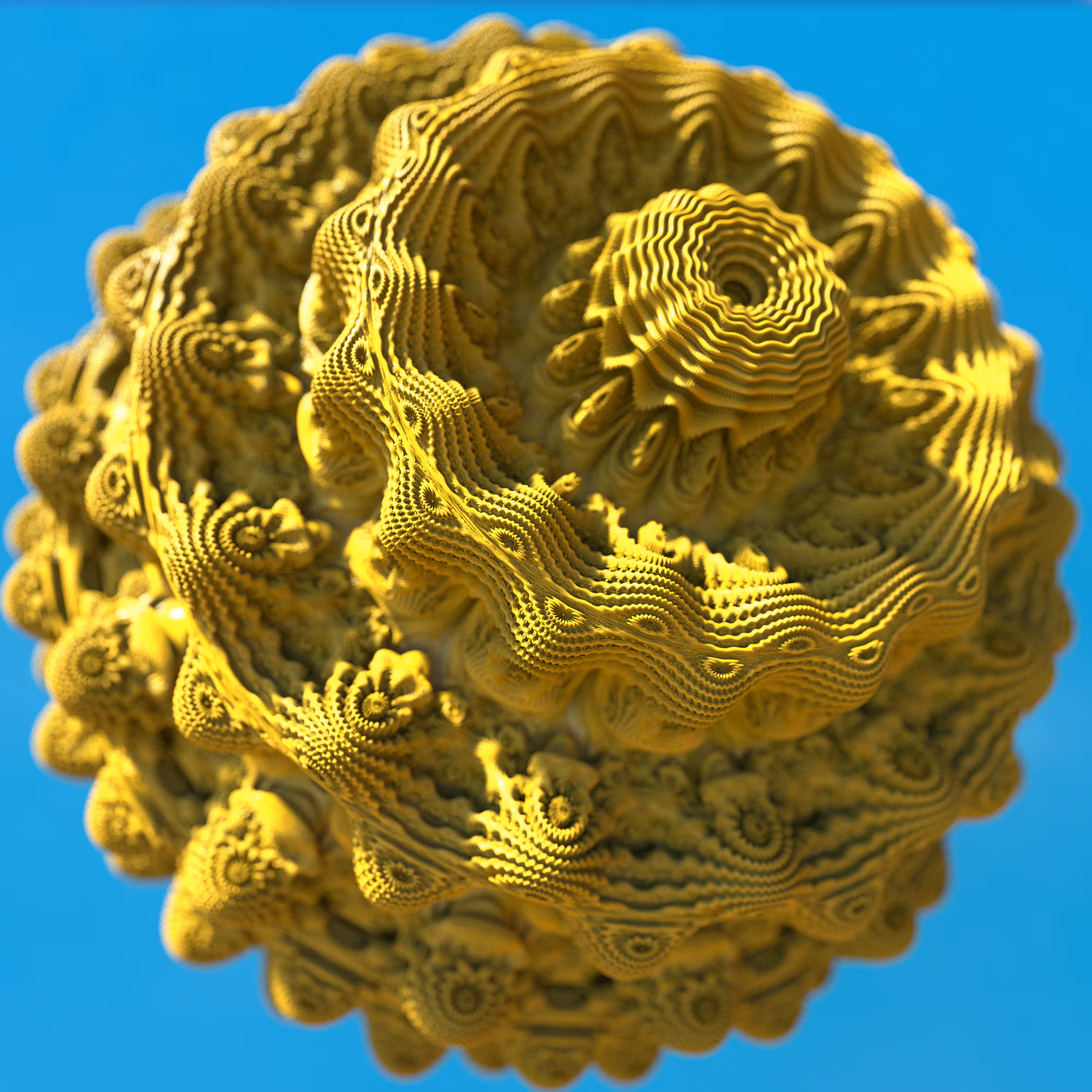 Mandelbulb Fractal 02