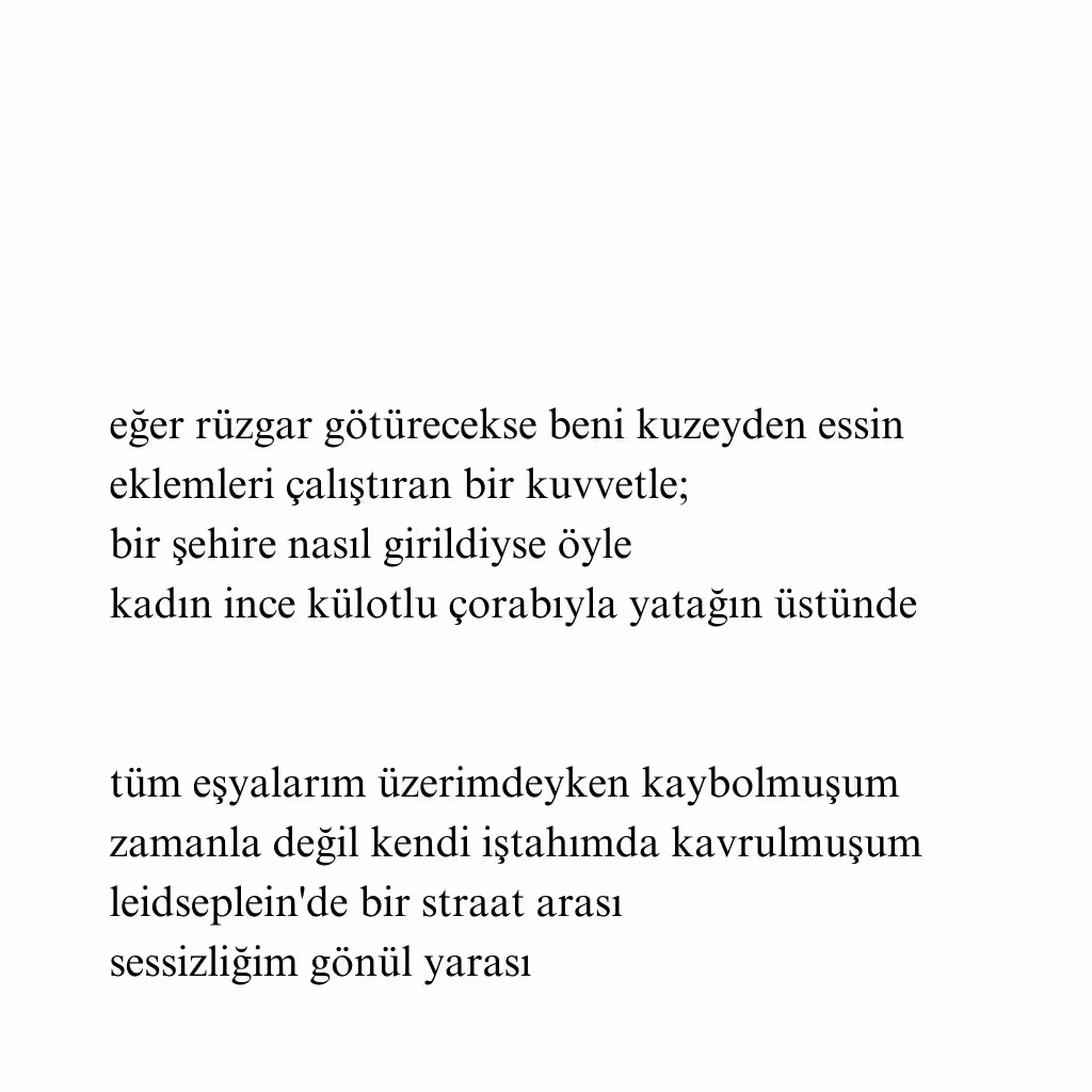 15 gün şiirleri