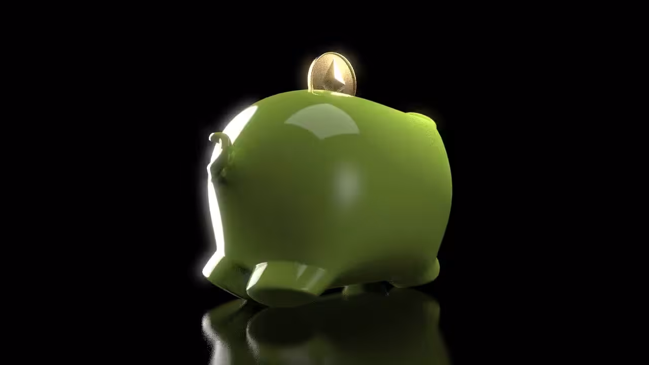 Green Piggy ETHER