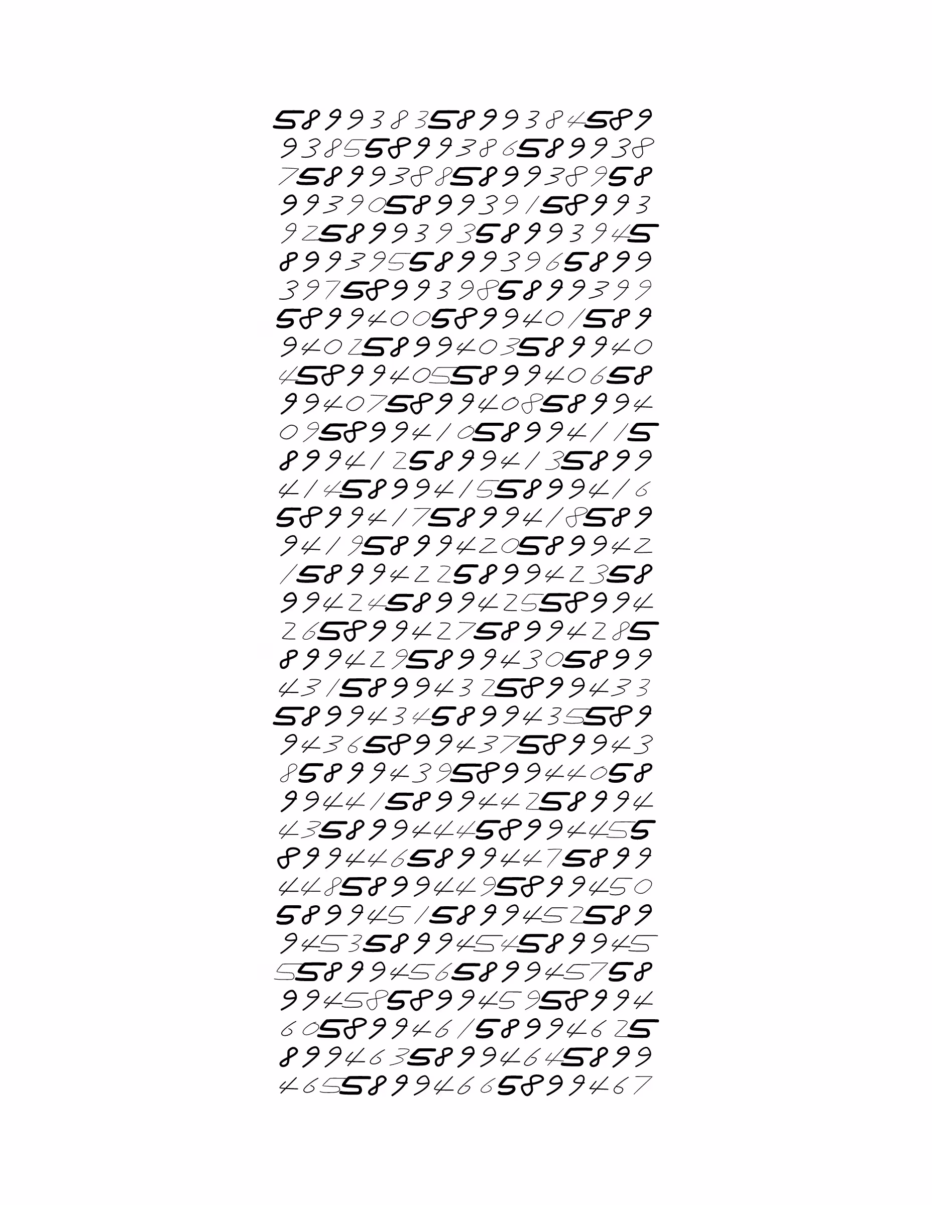 Endless (5,607,250 to Infinity) #995