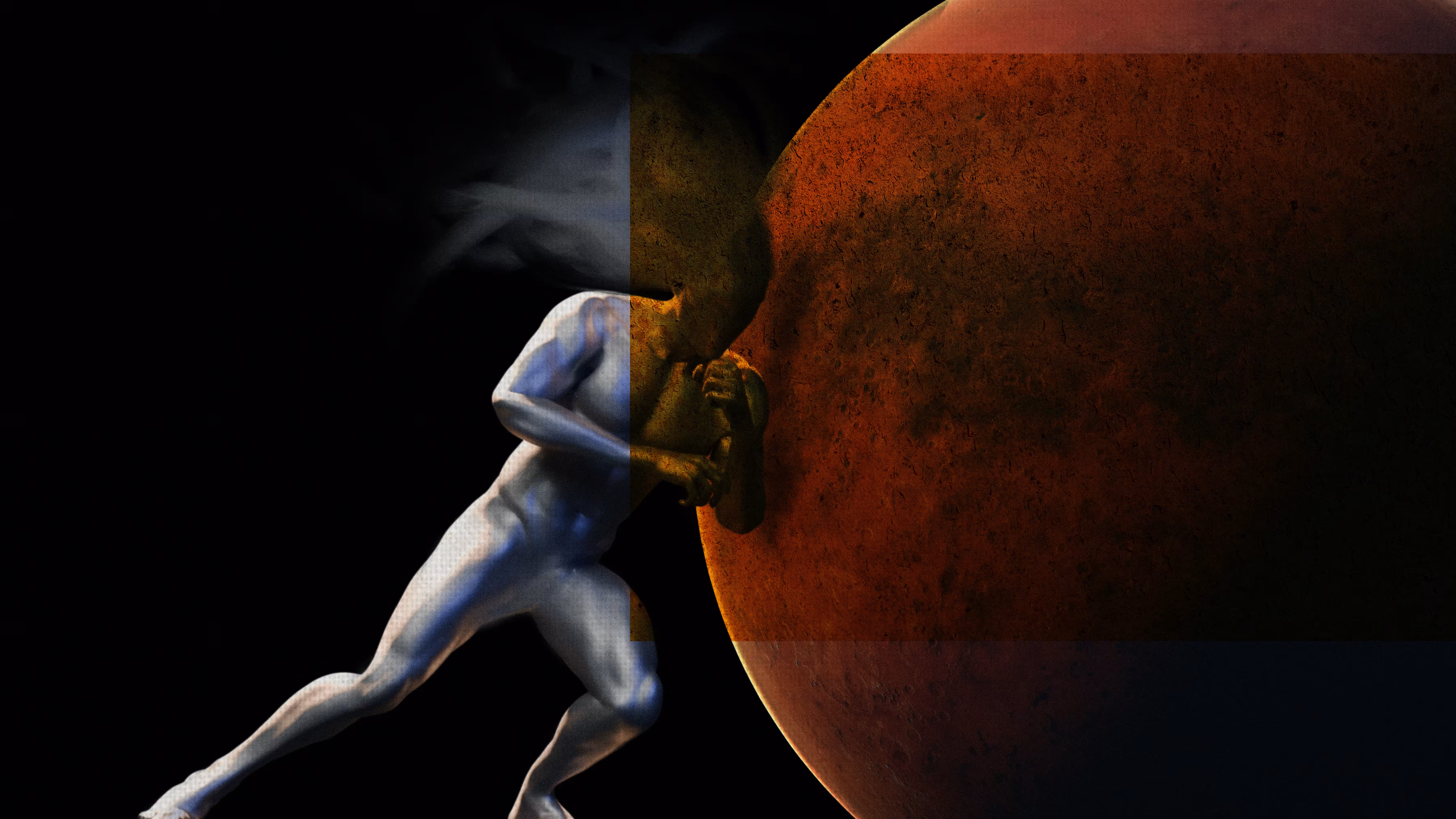 The strength to push against the world