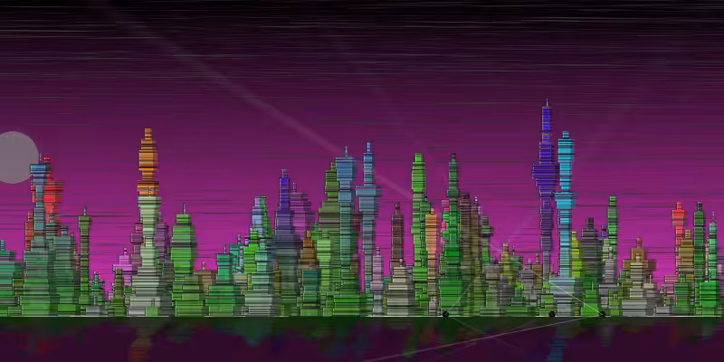 Fictional Cityscapes #68