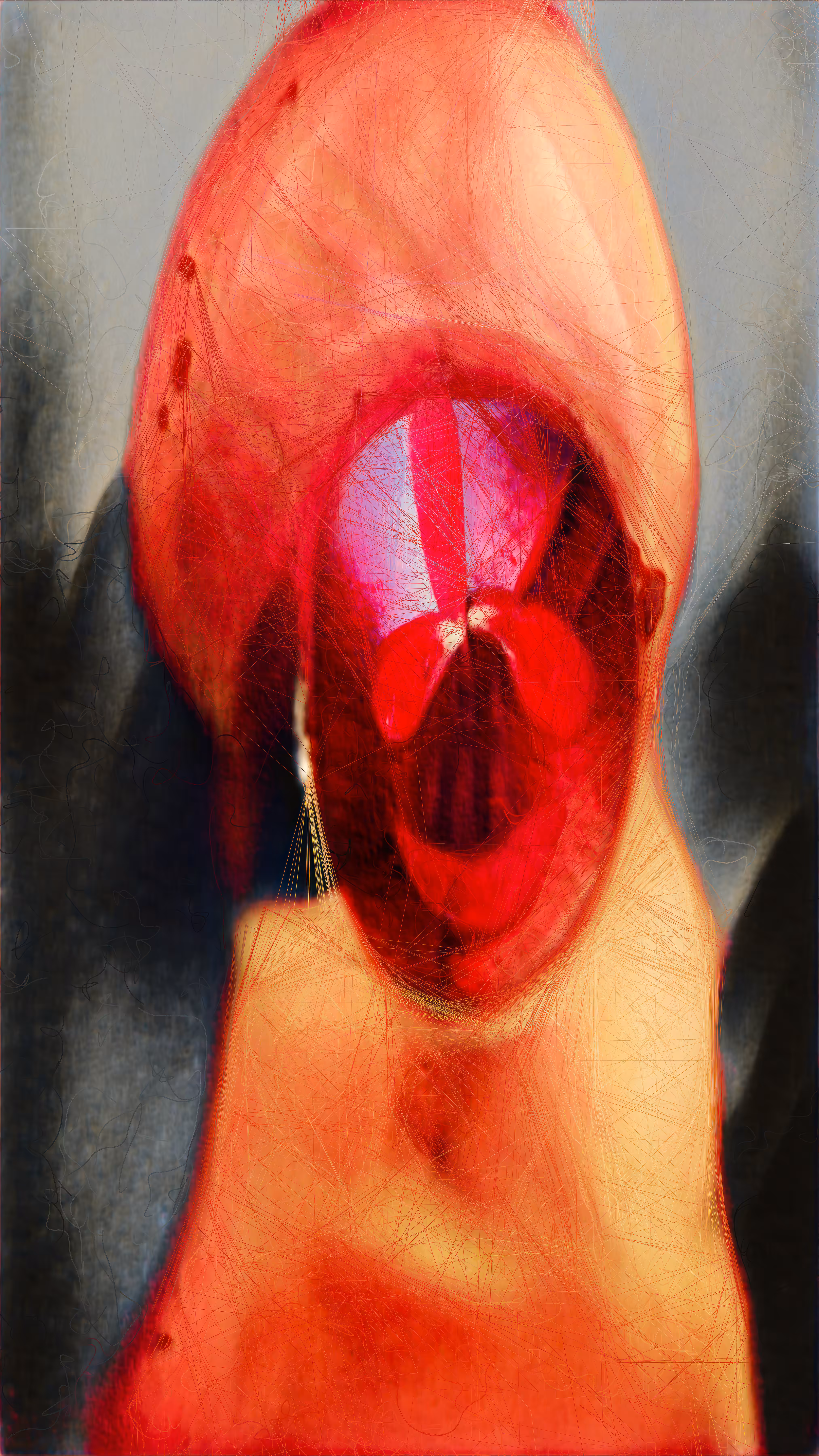Unsupervised — Burned — Machine Hallucinations — MoMA Dreams #12
