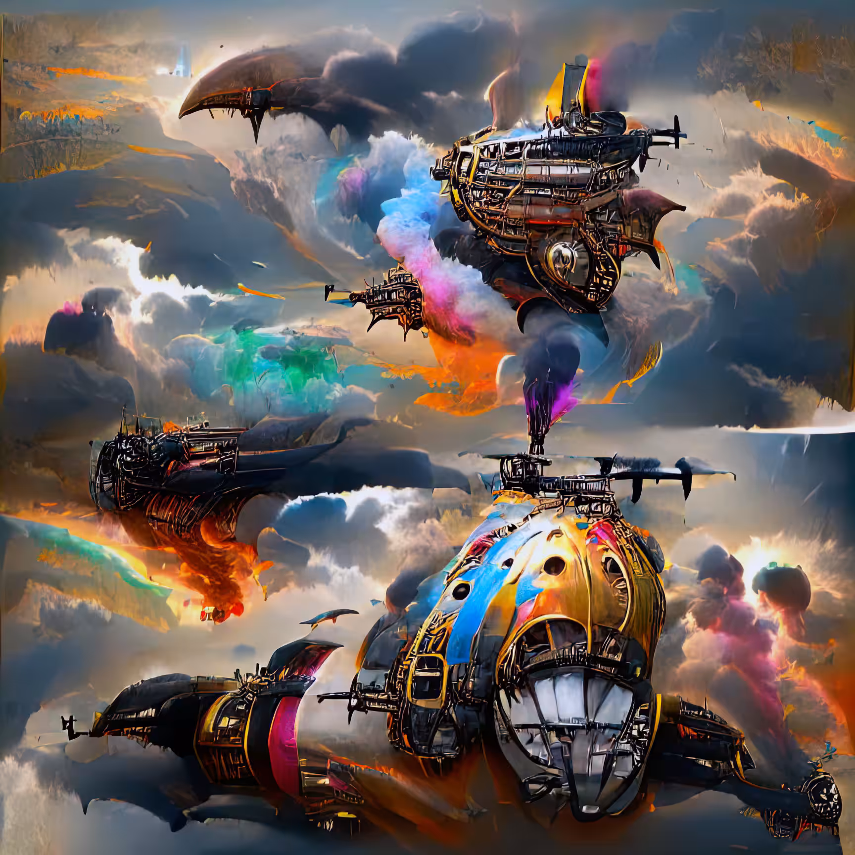 Outerspace Steampunk 414/501