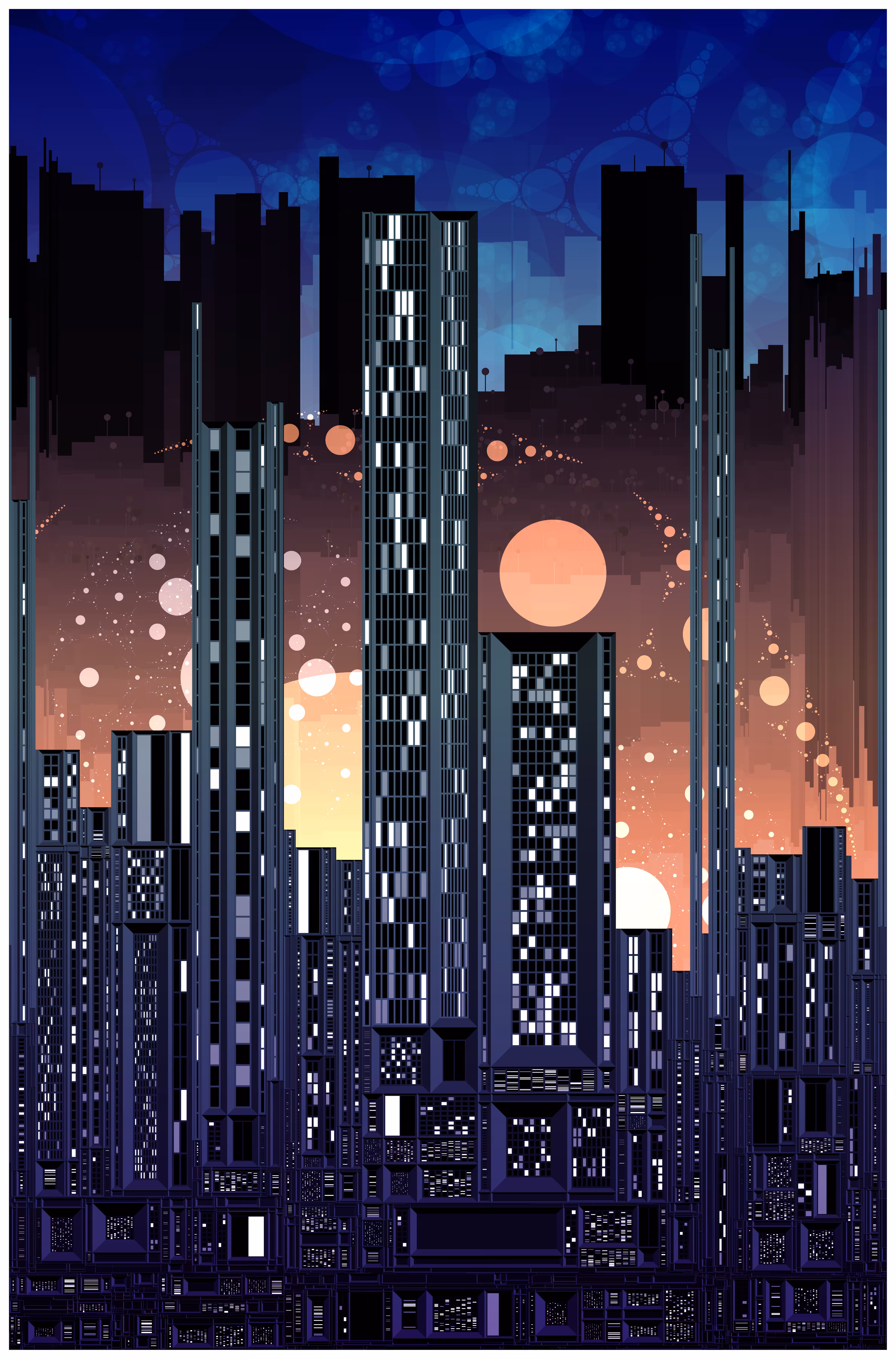 Metropolis Apollonian Sky