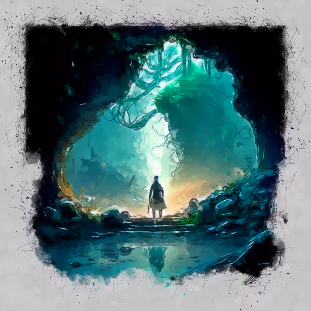 a cave for discovering 