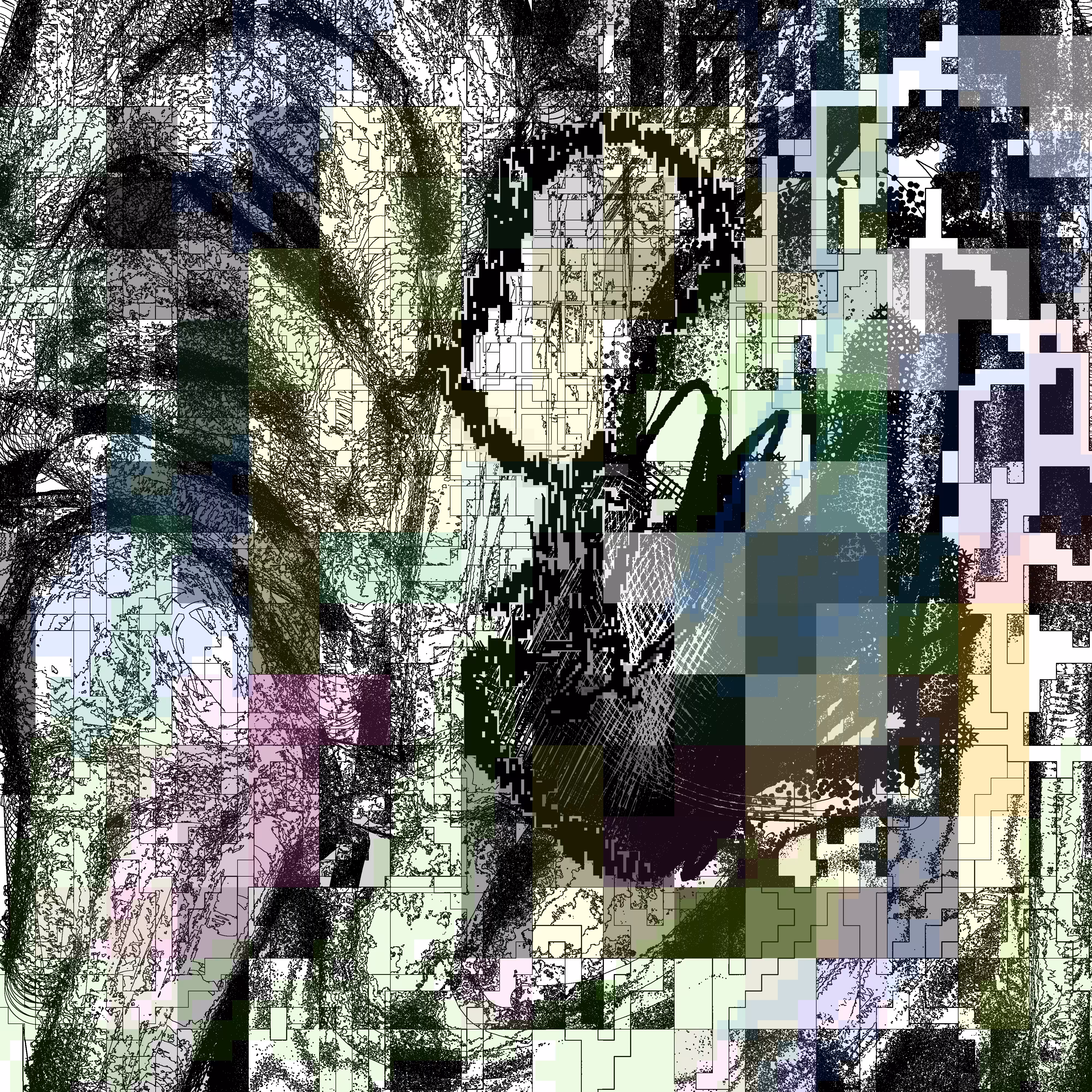 A Light Energy In The Pixelblock, Abstract