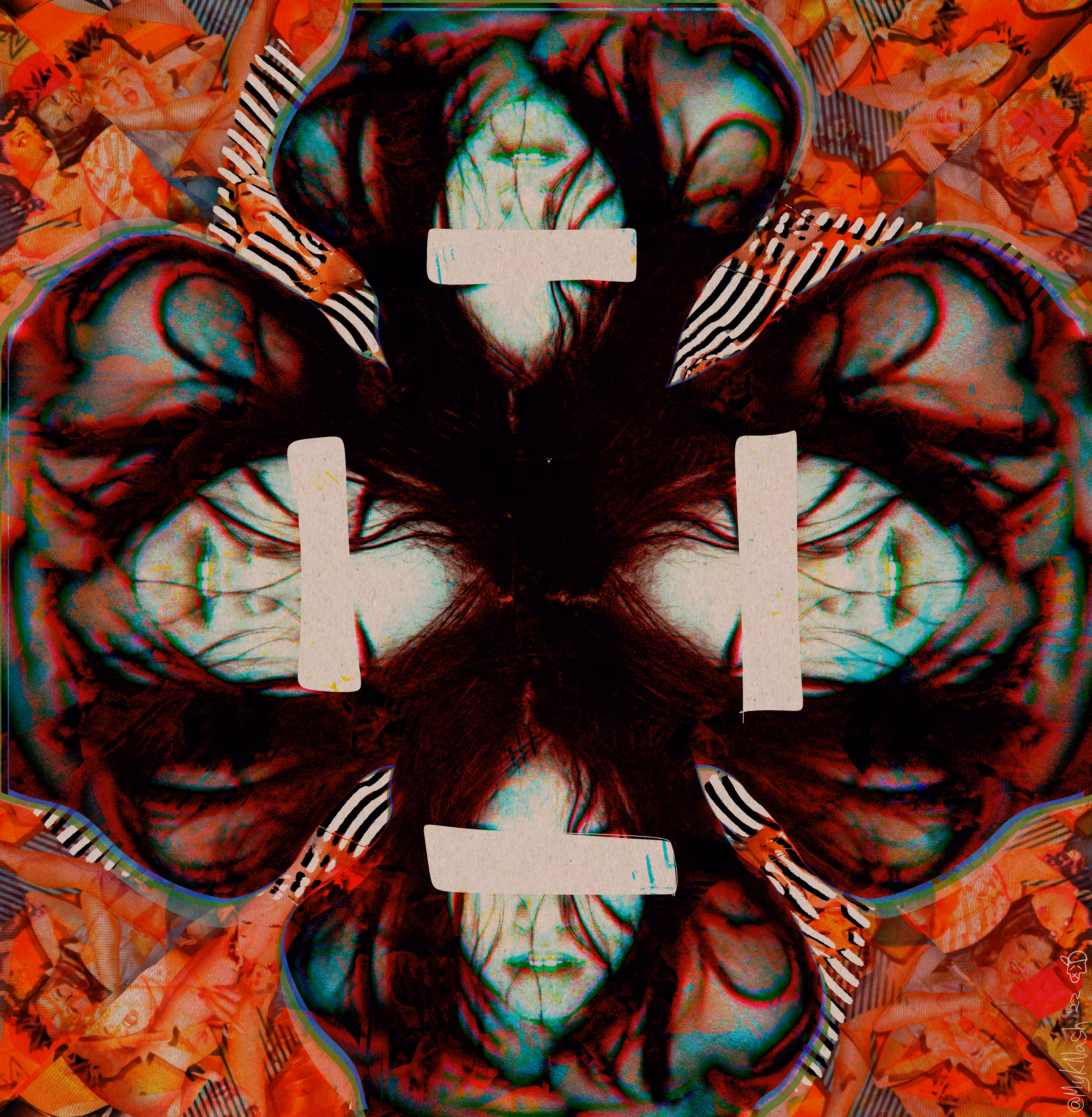 pinups collage 3 - Witch of Kings Cross