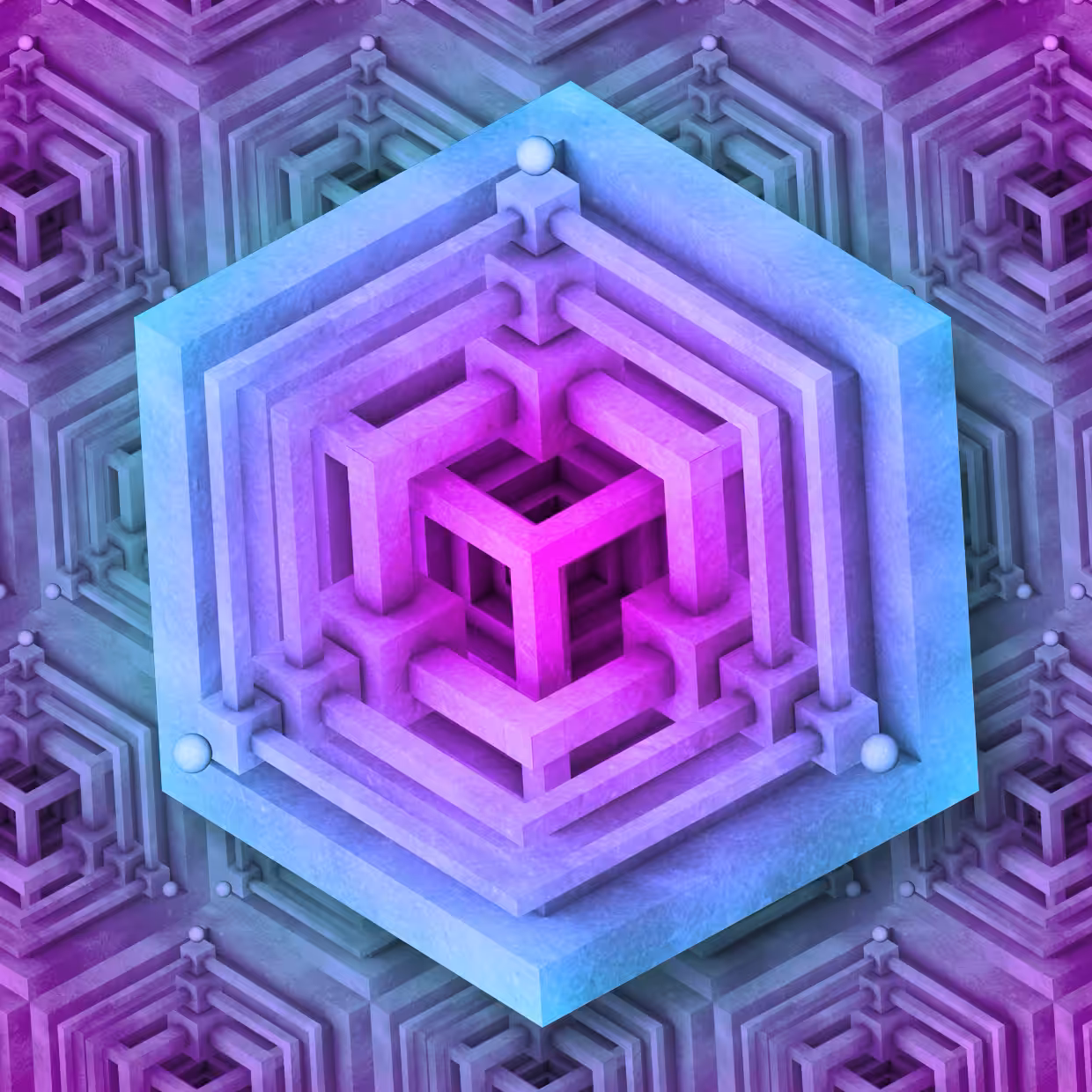 CryptoGeometry Sculpture