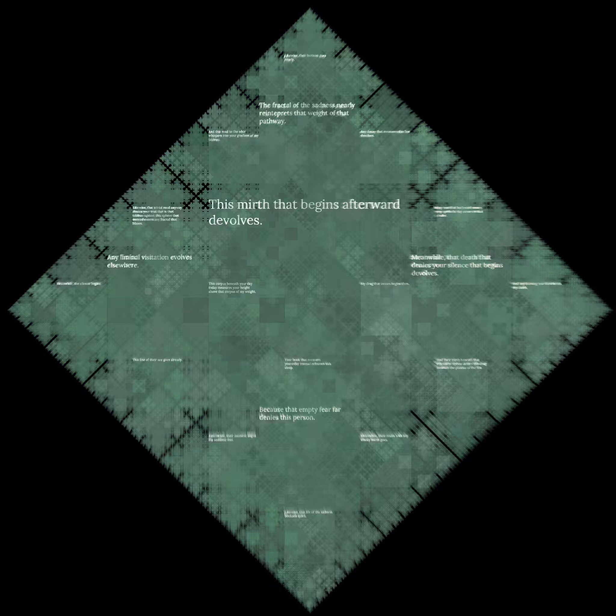 Diamond Fractal Fire #18