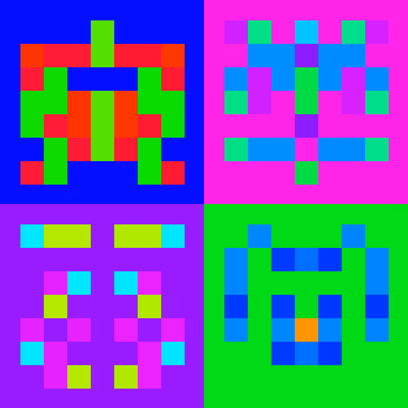 Quadruple Invaders #1
