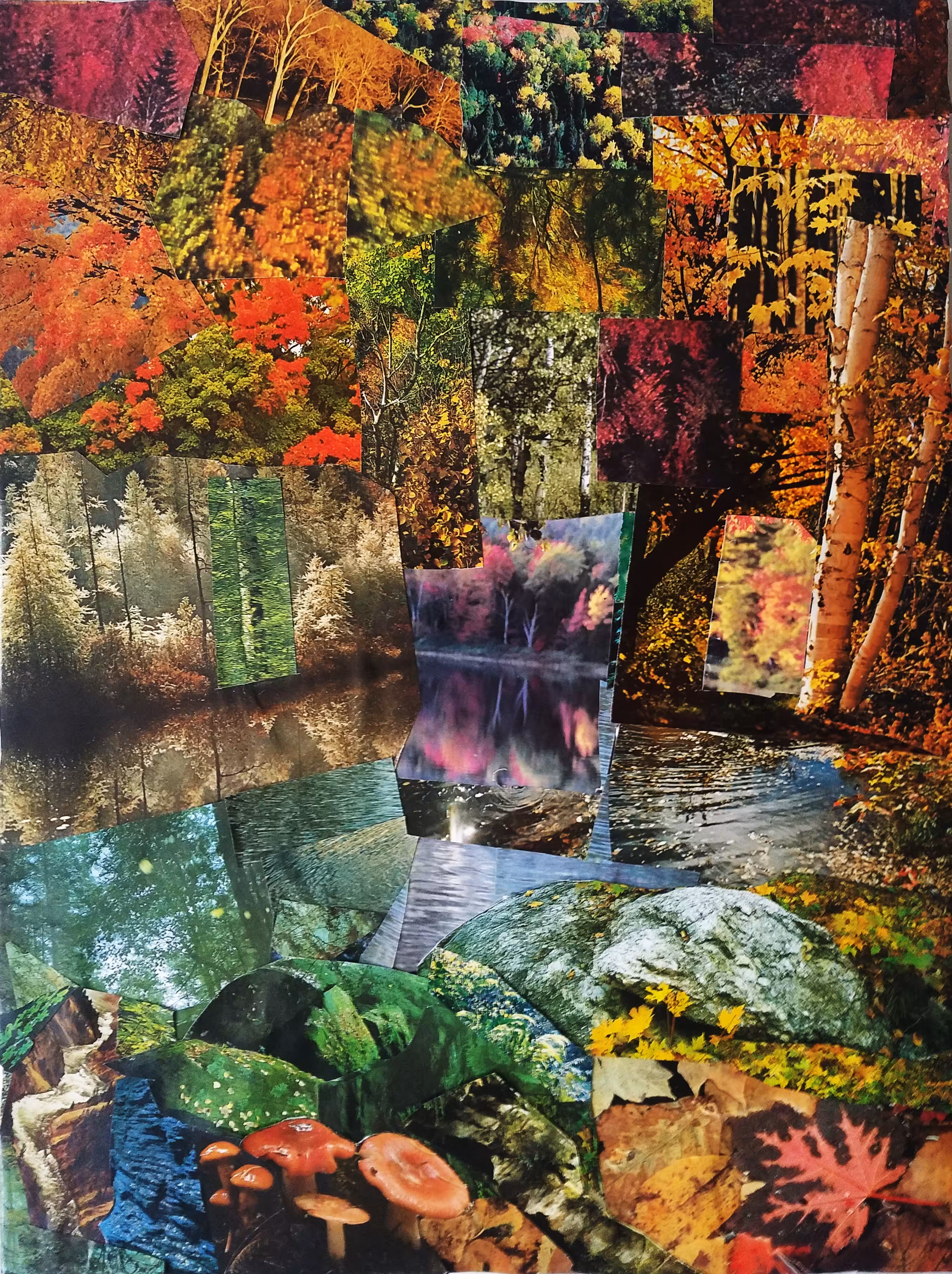 Fall Feelings  (Collage Series)