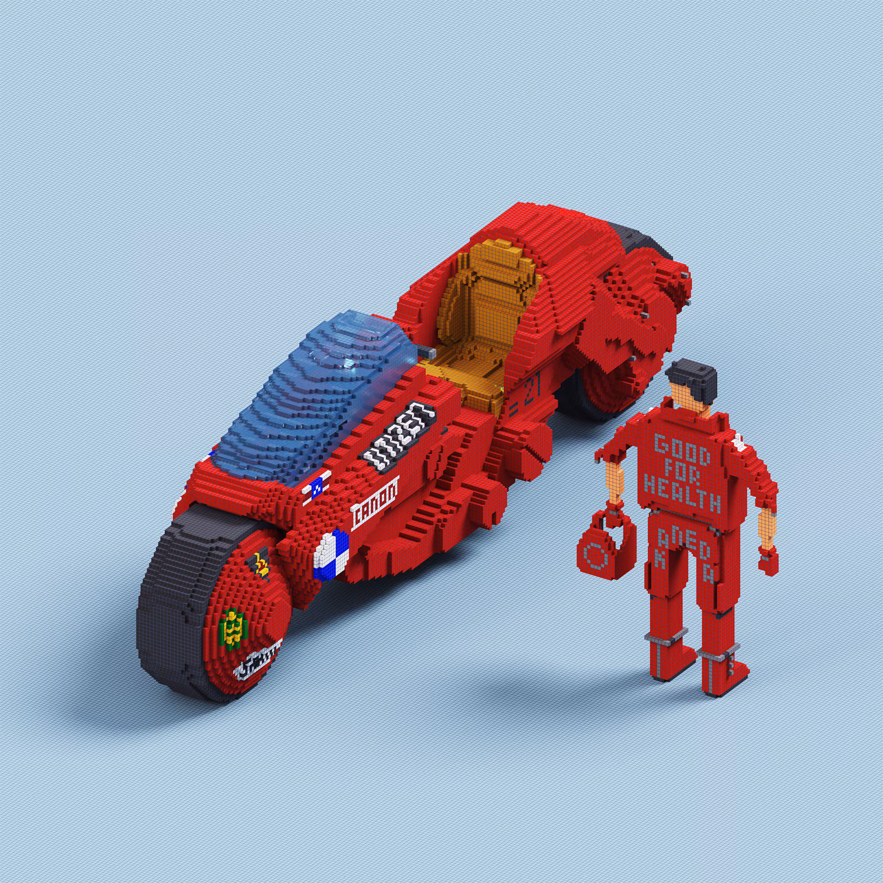 KINΞGARAGE 18 - #Akira Shotaro Kaneda's Bike 