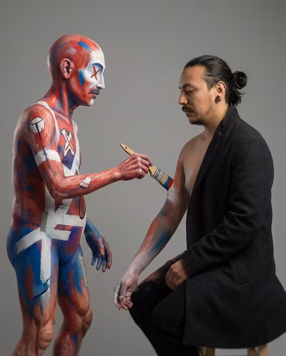 The work asked me for a self-portrait #3