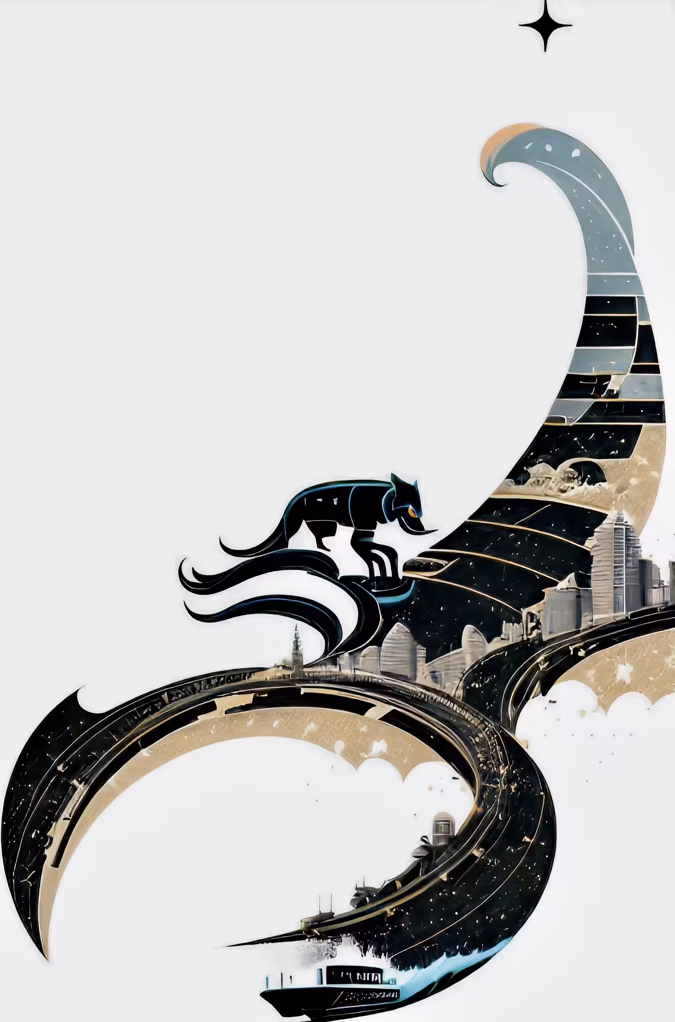 Scorpio in the sity
