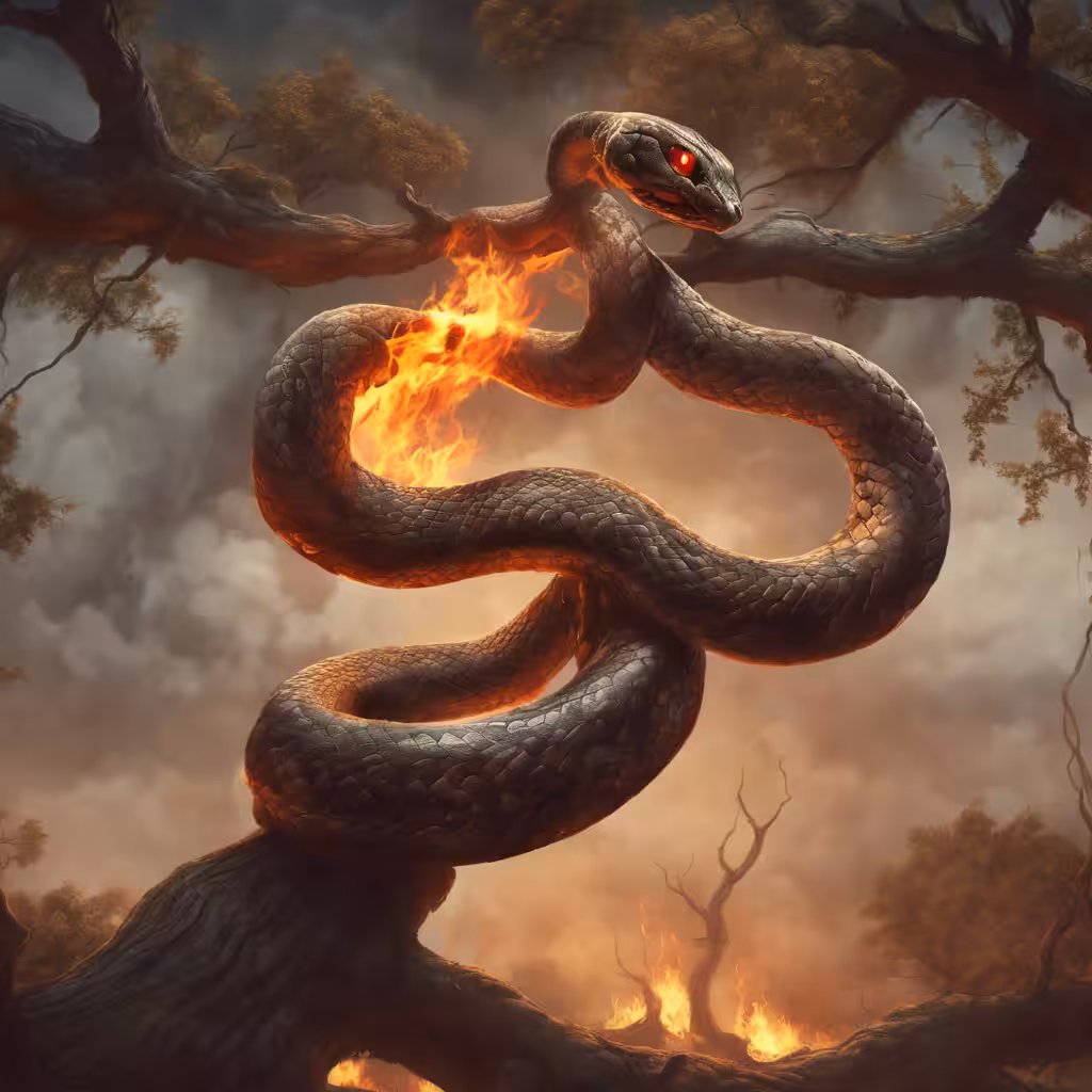 Evil snake