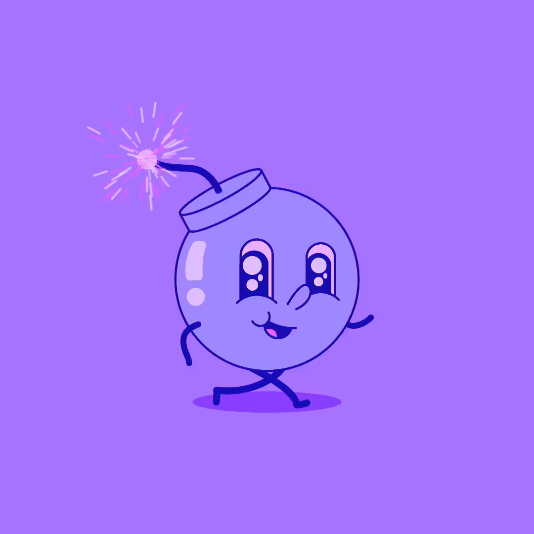 Violet Bomb Buddy