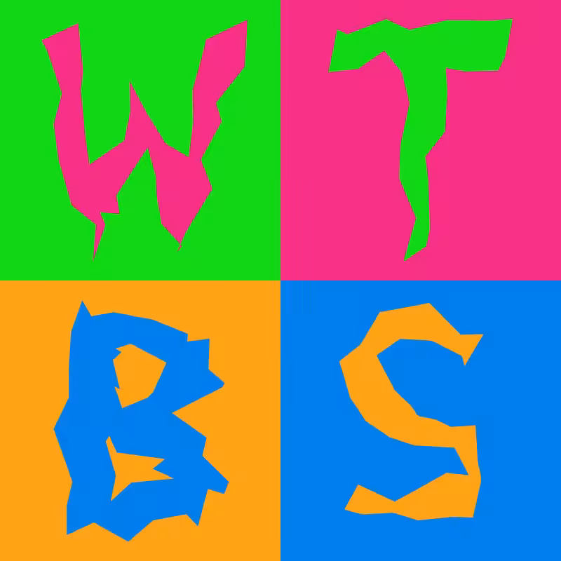 Waiting To Be Signed Logo with Wobbles #209