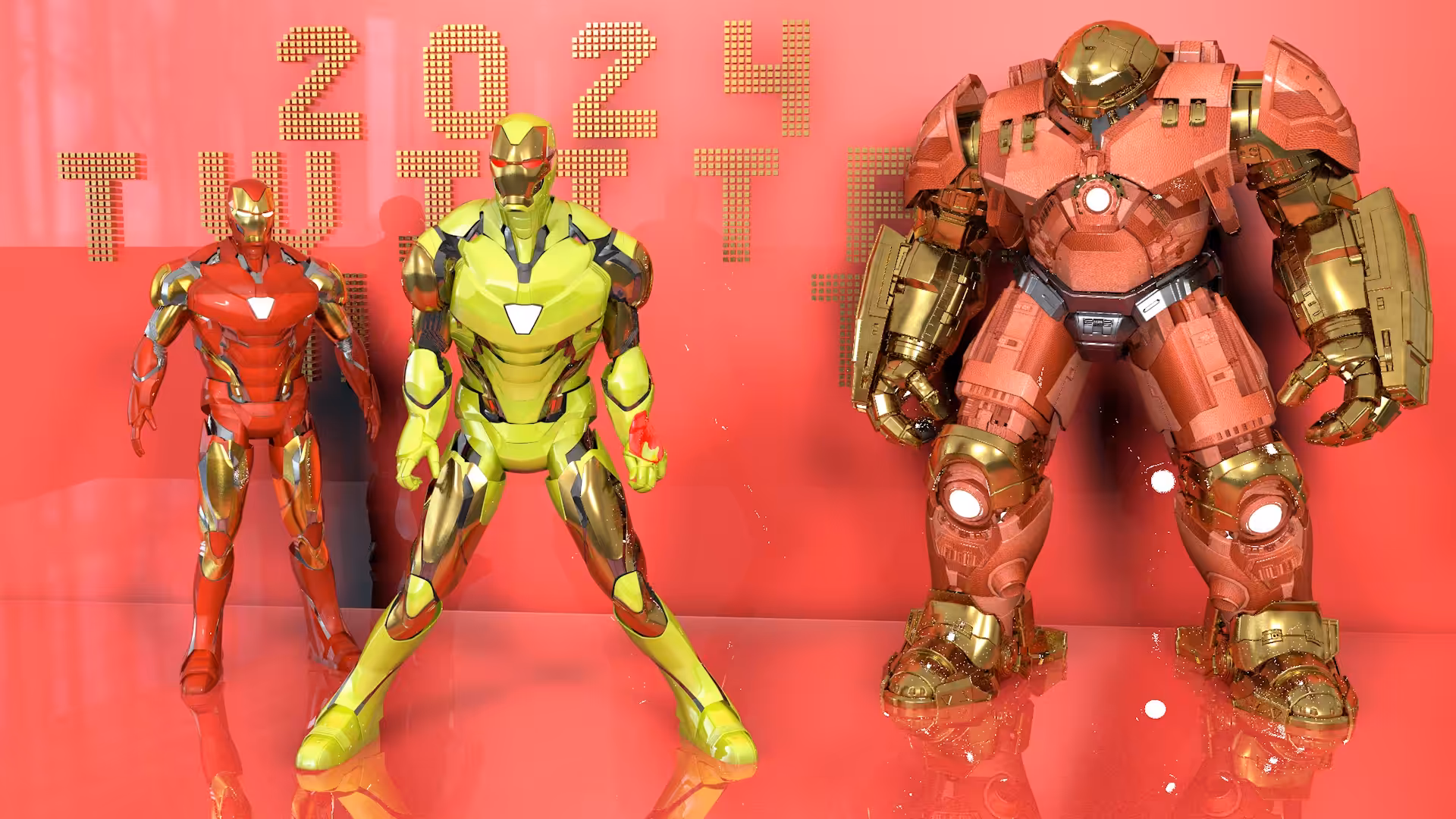 Hulkbuster Marvel Avengers Mk + IronMen