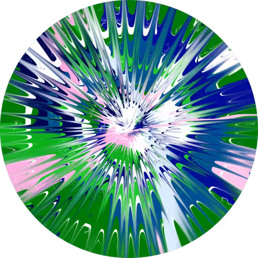 Beautiful, Jolly Eery Explosion Painting