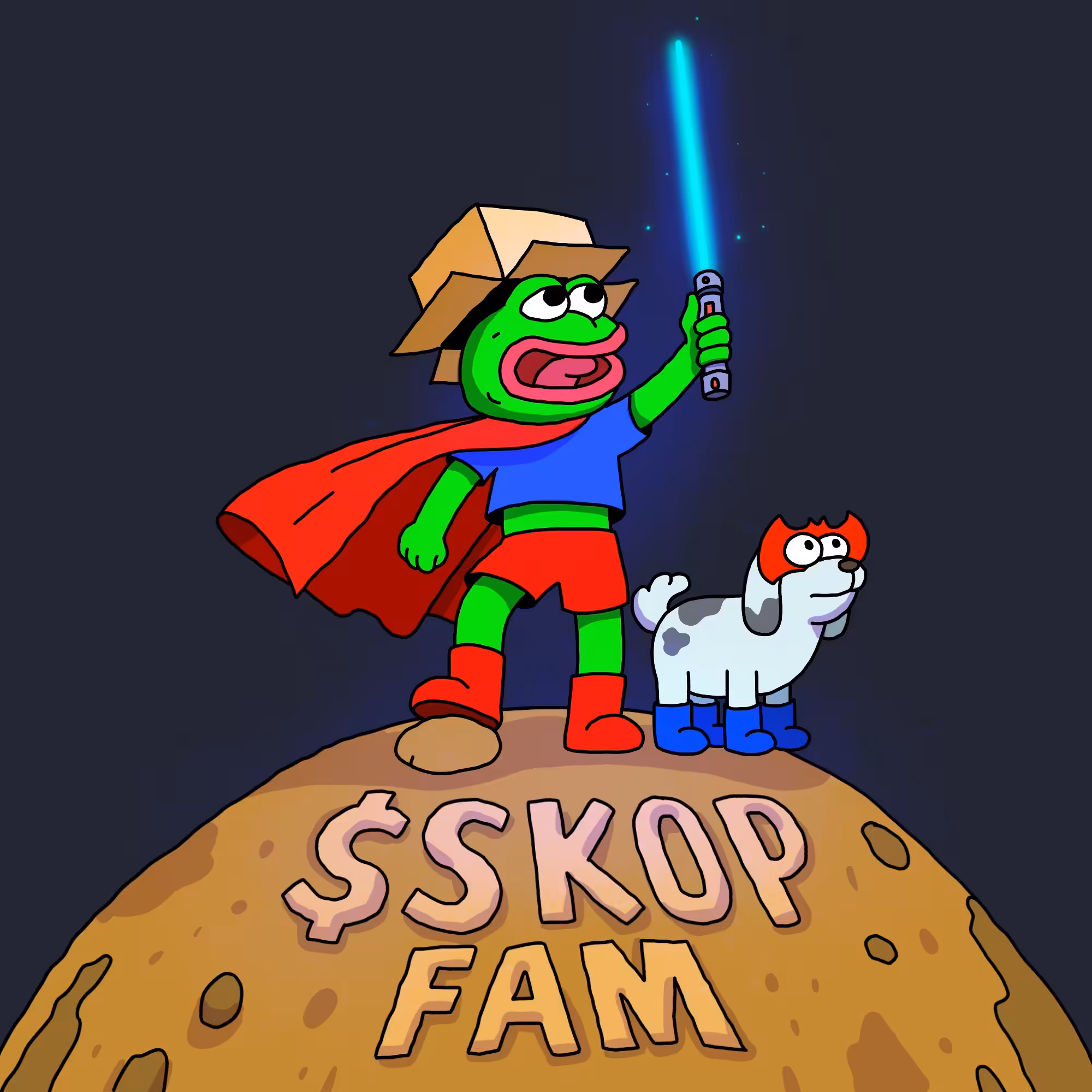 FROG MEME: HERO