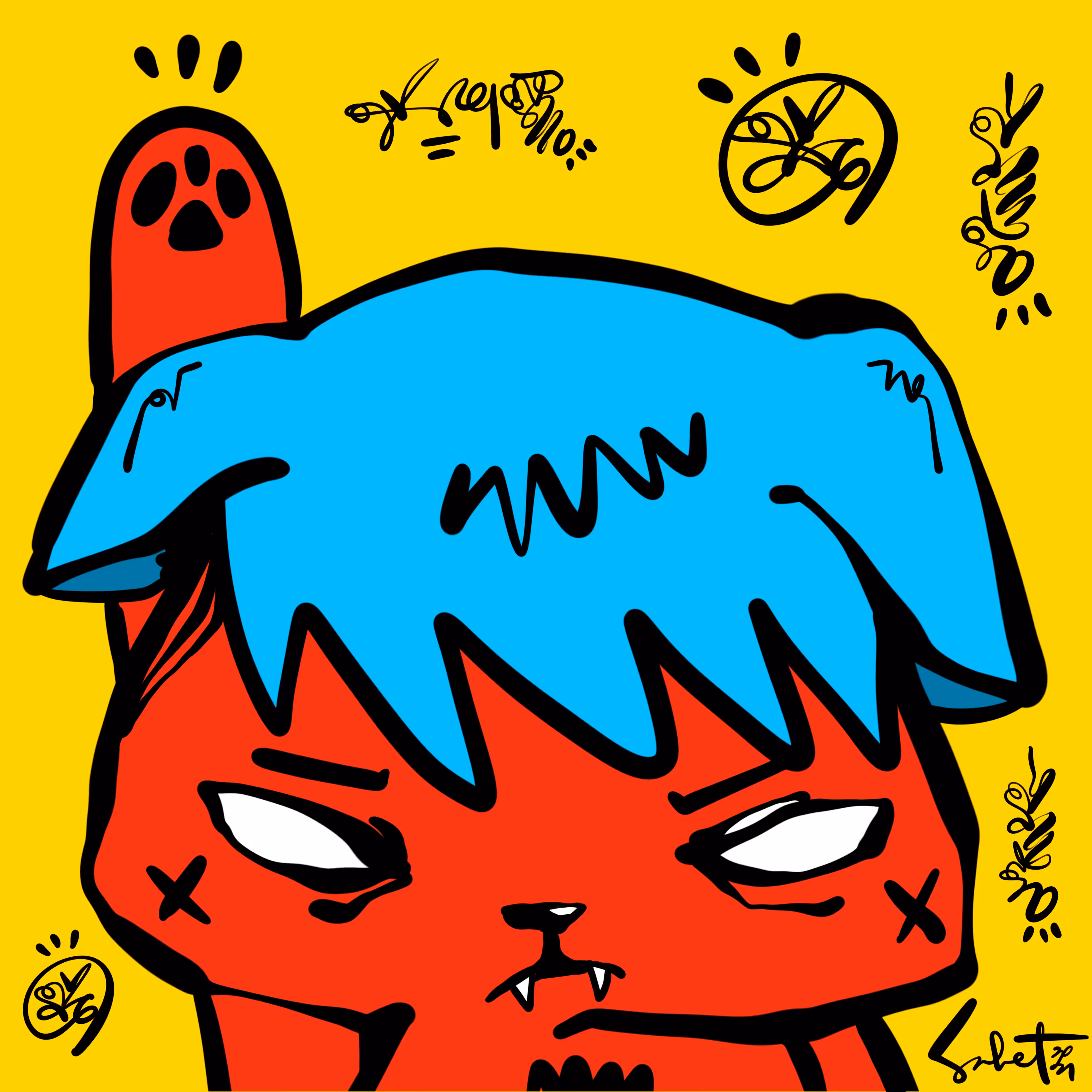 Ugly Kitties by Sabet #44