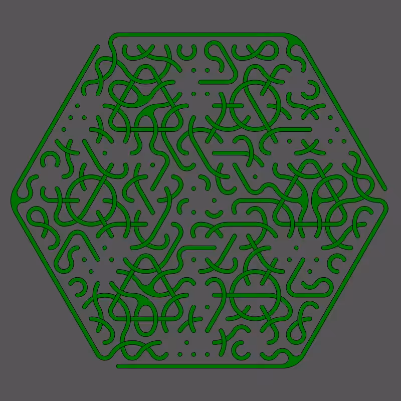 Threefold Symmetry - Dark Variations #461