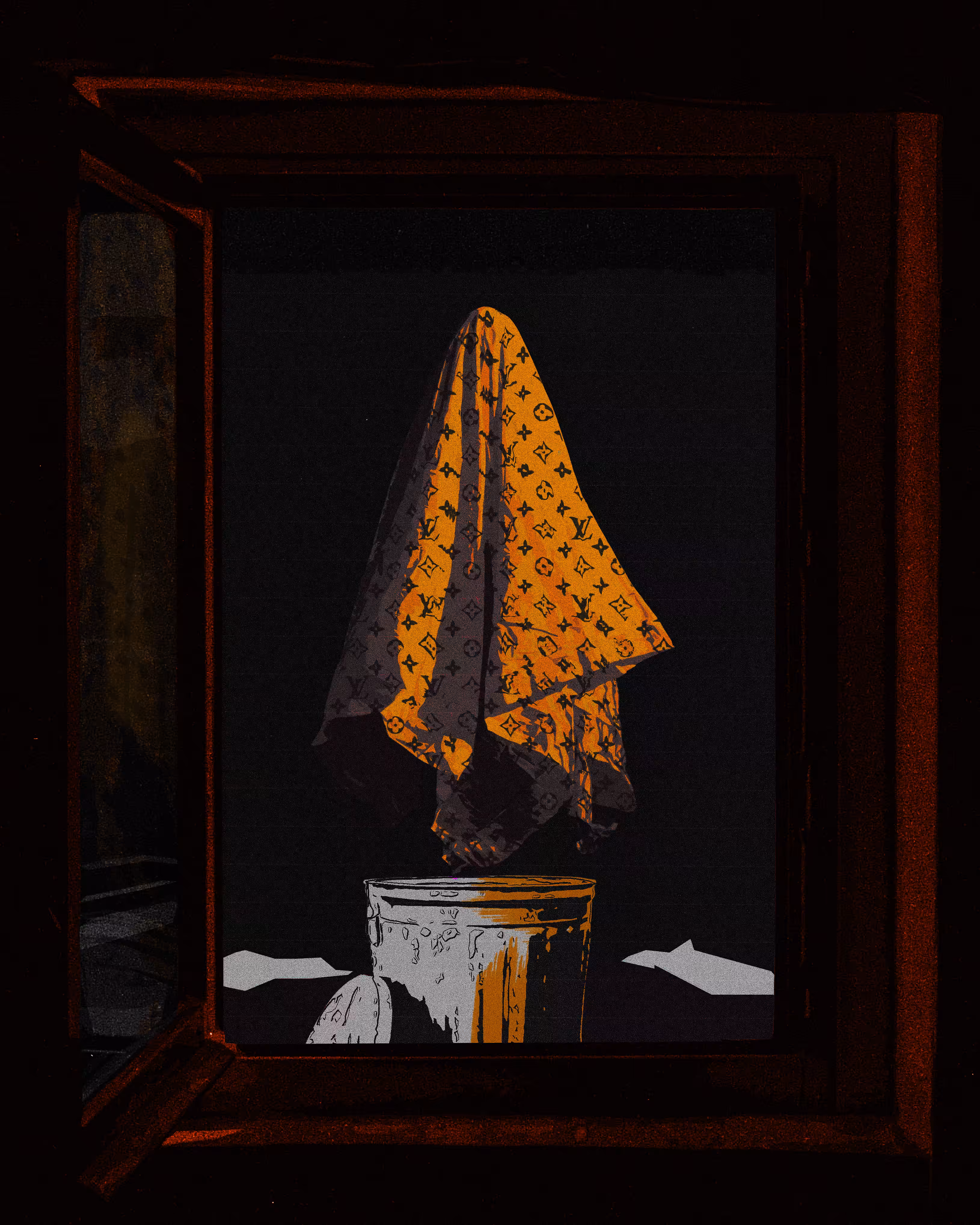 Outside the window
