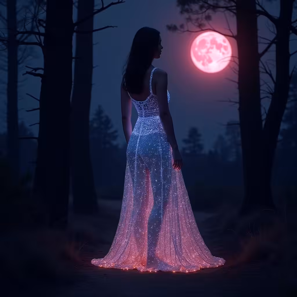 Alone in the forest 
