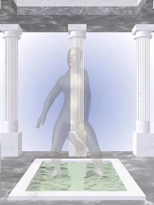HeavenComputer: The Fading Dancing Faded Gold Man #3205