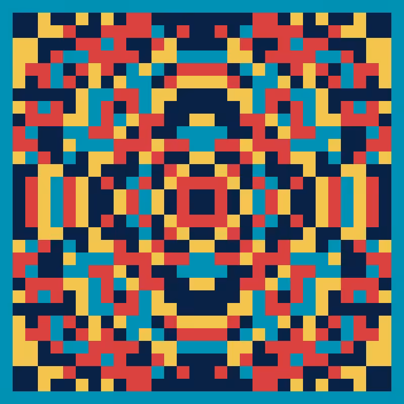 Pixel Mandala #71