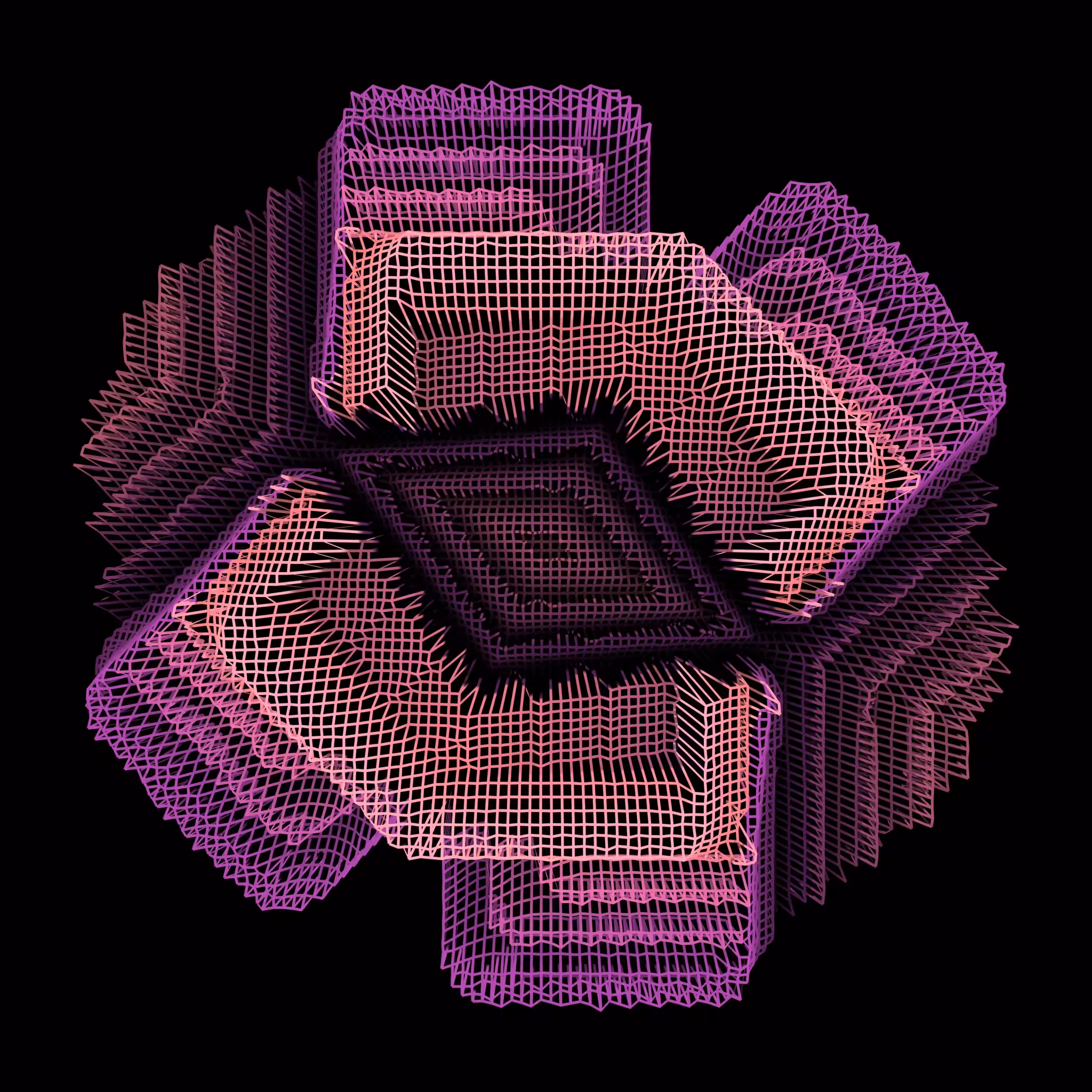 Shapes Grid #023