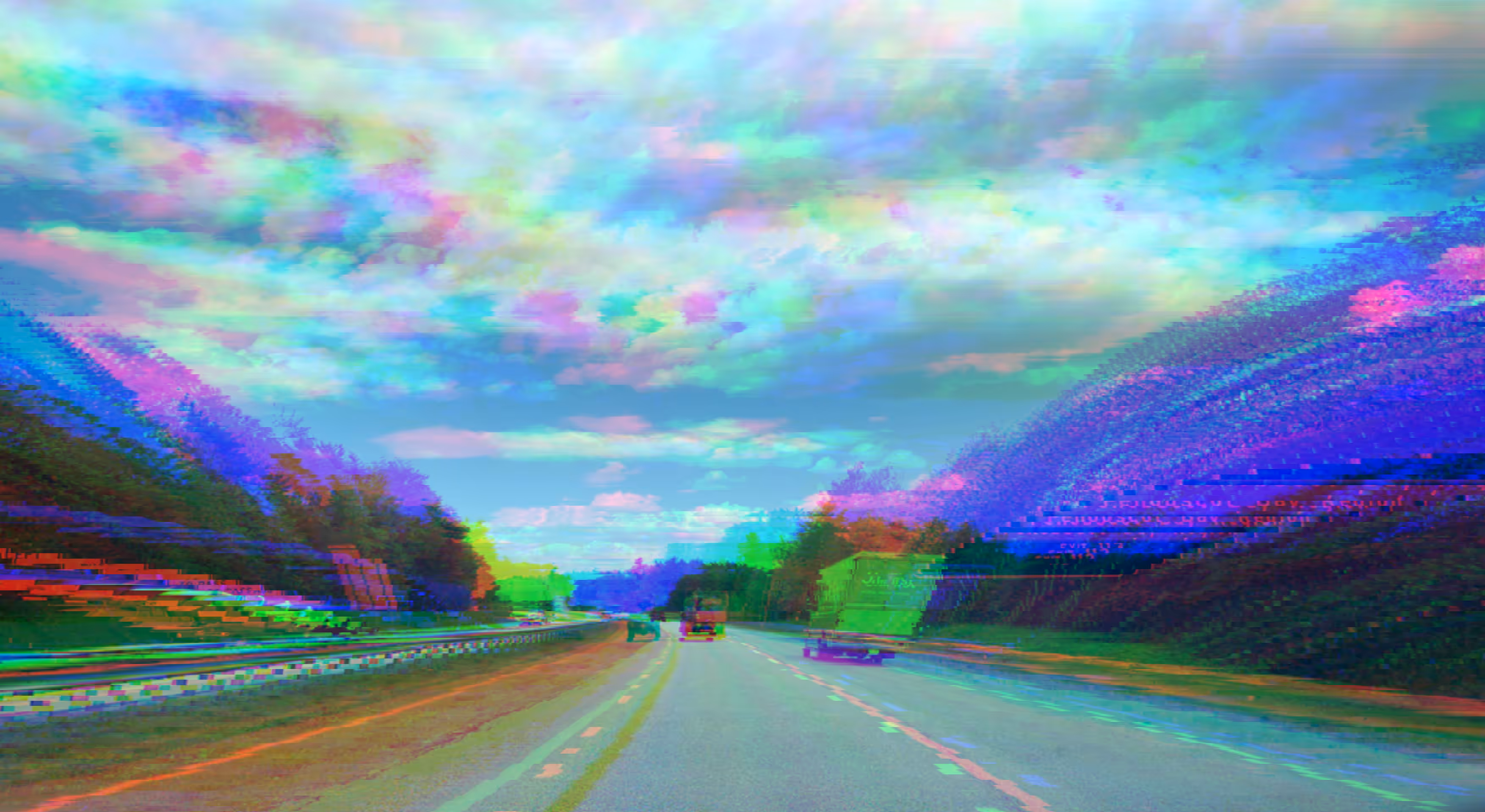 speeding (probably) 