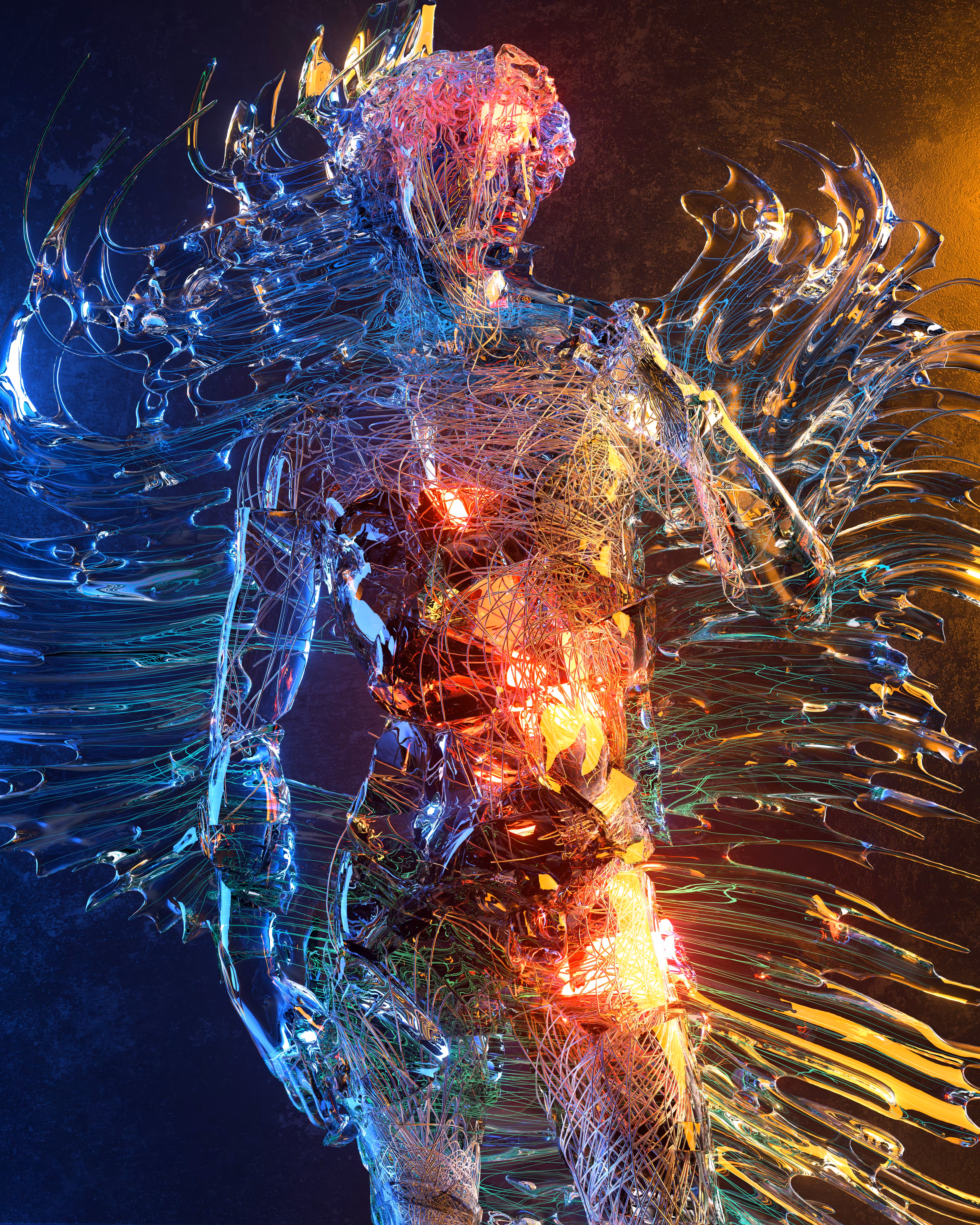 "Reassembling the Dark David"