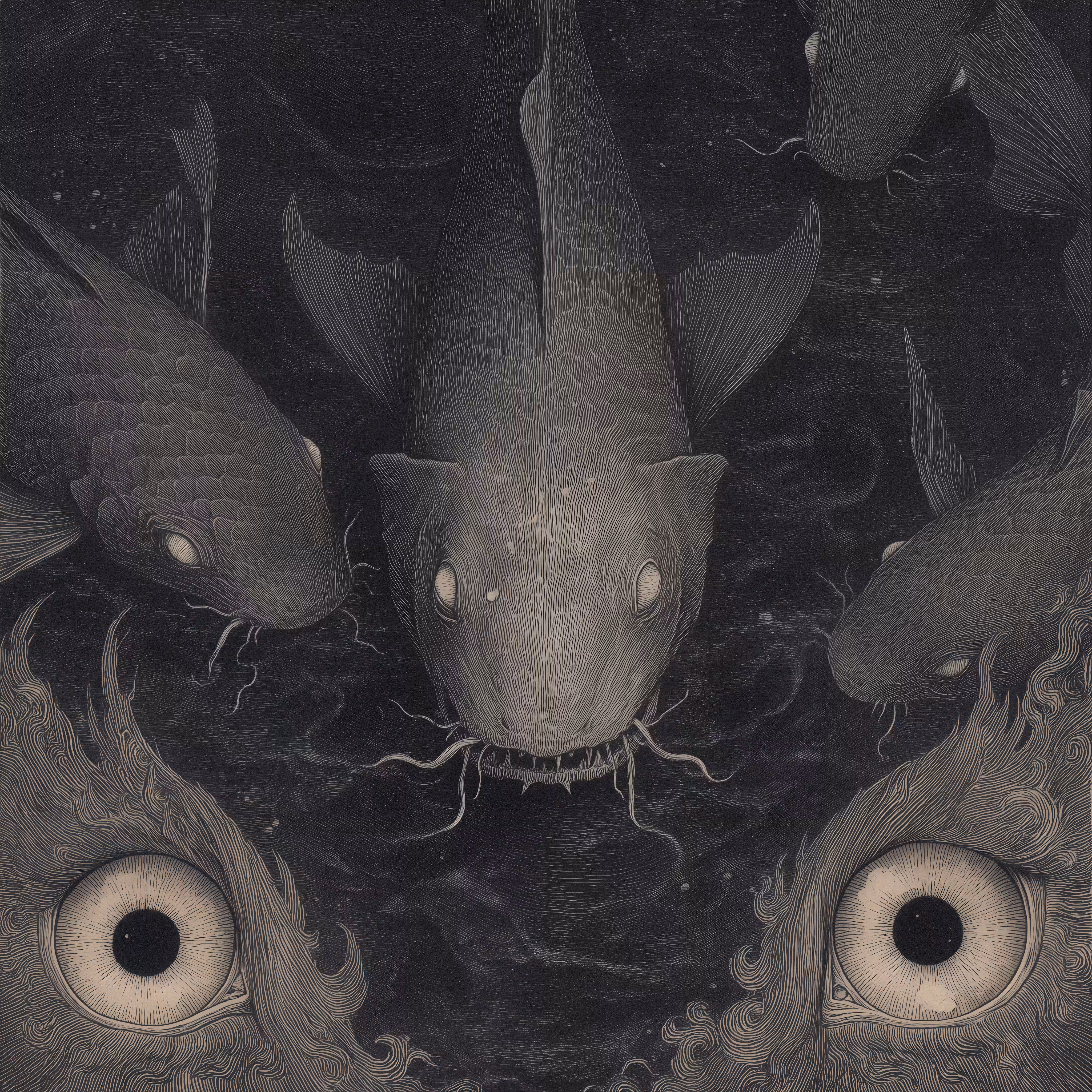 Ghost eyes.
