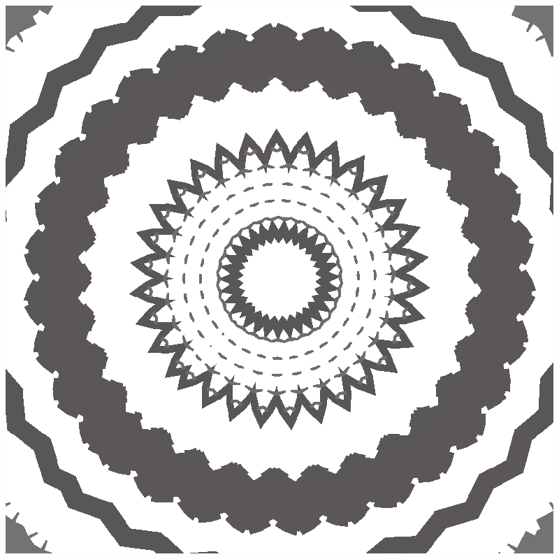 Glitch Mandala #7