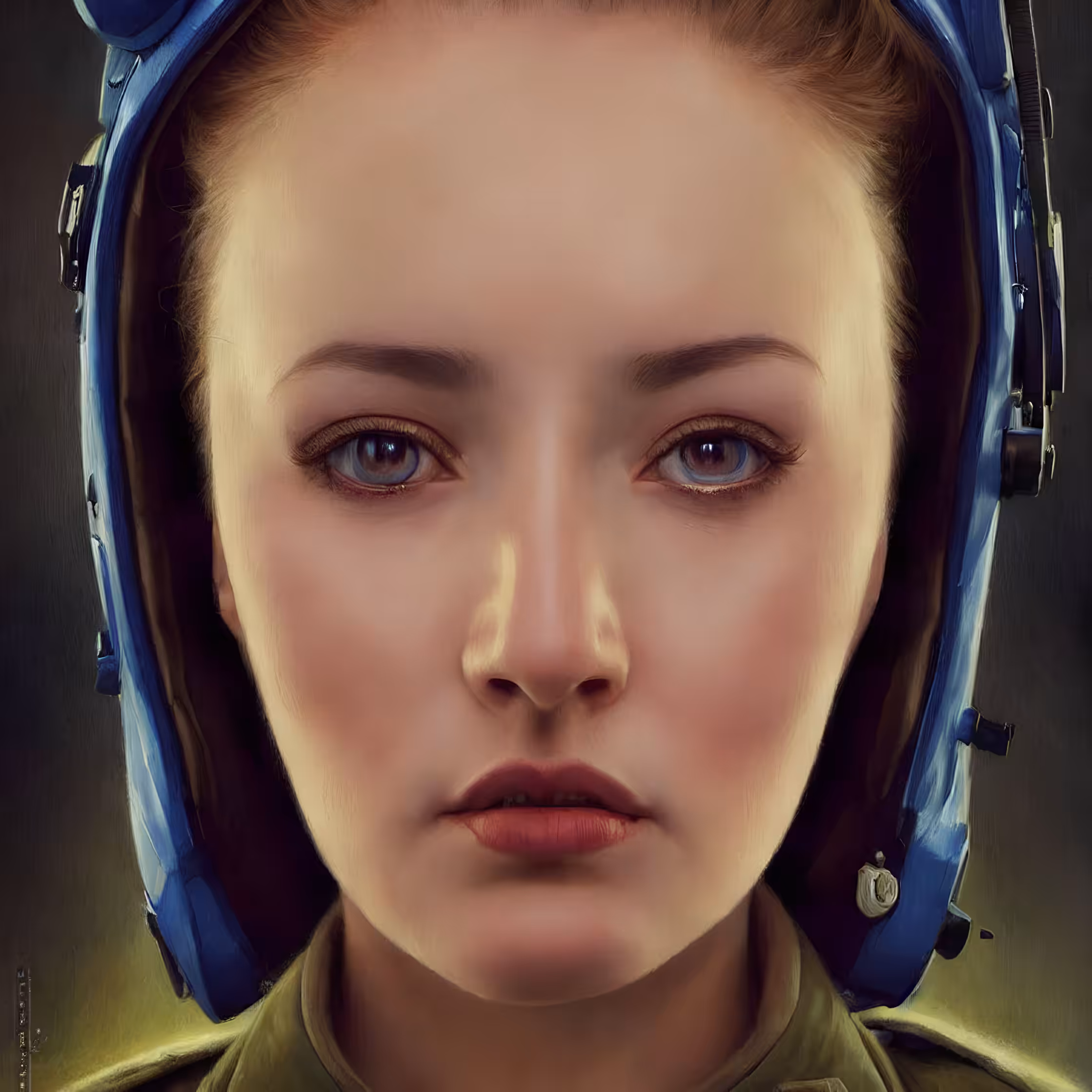 The Ukrainian airforce pilote 