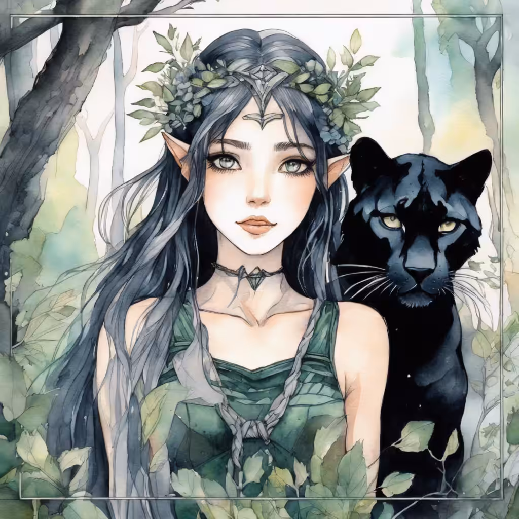 🐅 𝔚𝔦𝔩𝔡 ℭ𝔞𝔱 𝔈𝔩𝔣 : 𝔅𝔩𝔞𝔠𝔨 𝔓𝔞𝔫𝔱𝔥𝔢𝔯