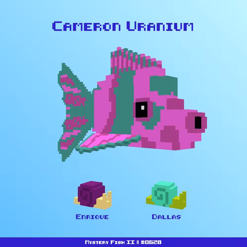 Cameron Uranium :: Mystery Fish 0628/1000