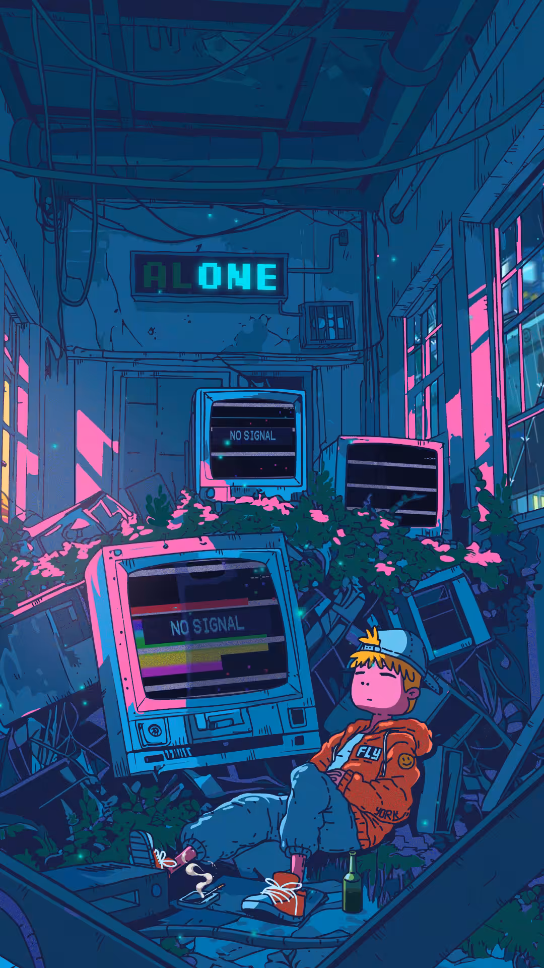 Offline at Midnight
