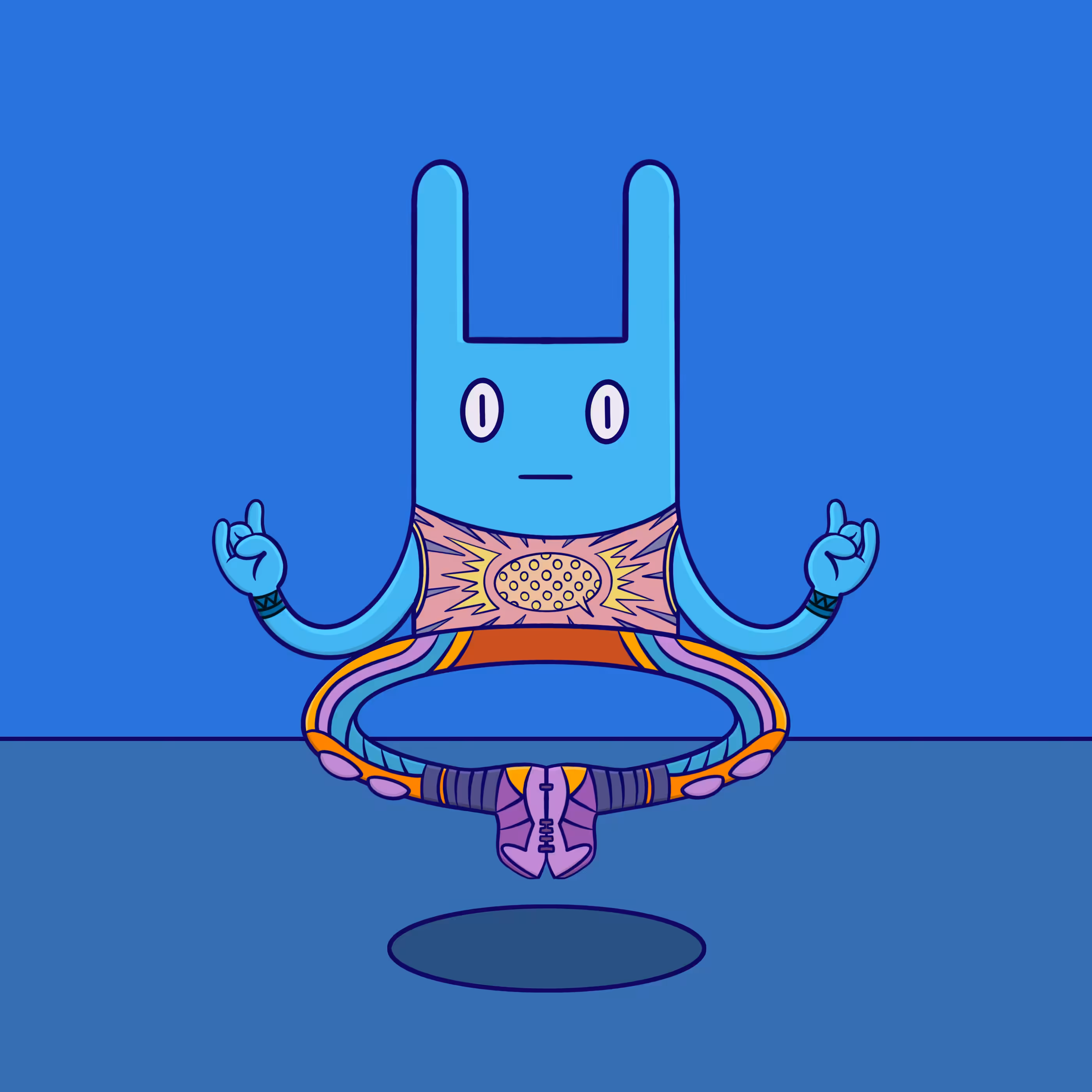 Meditation Rabbit #112