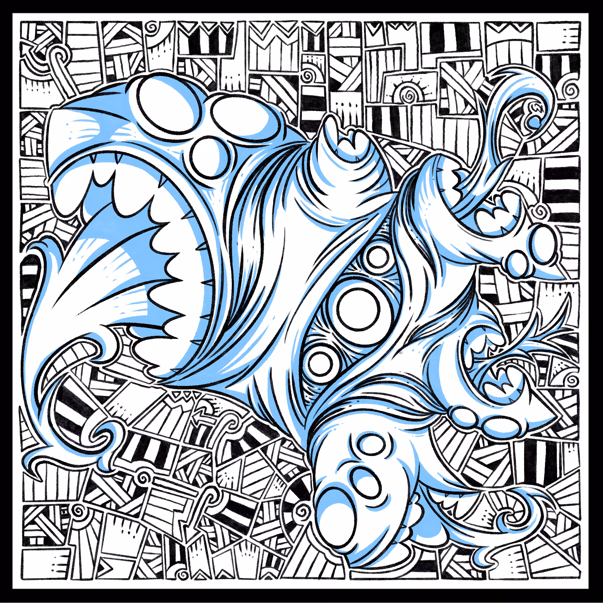 Creature 081 Lineart