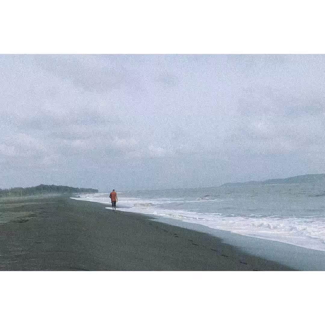 floating away
