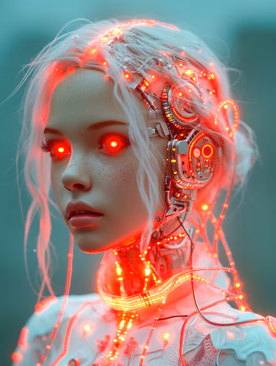 Glowing eyes