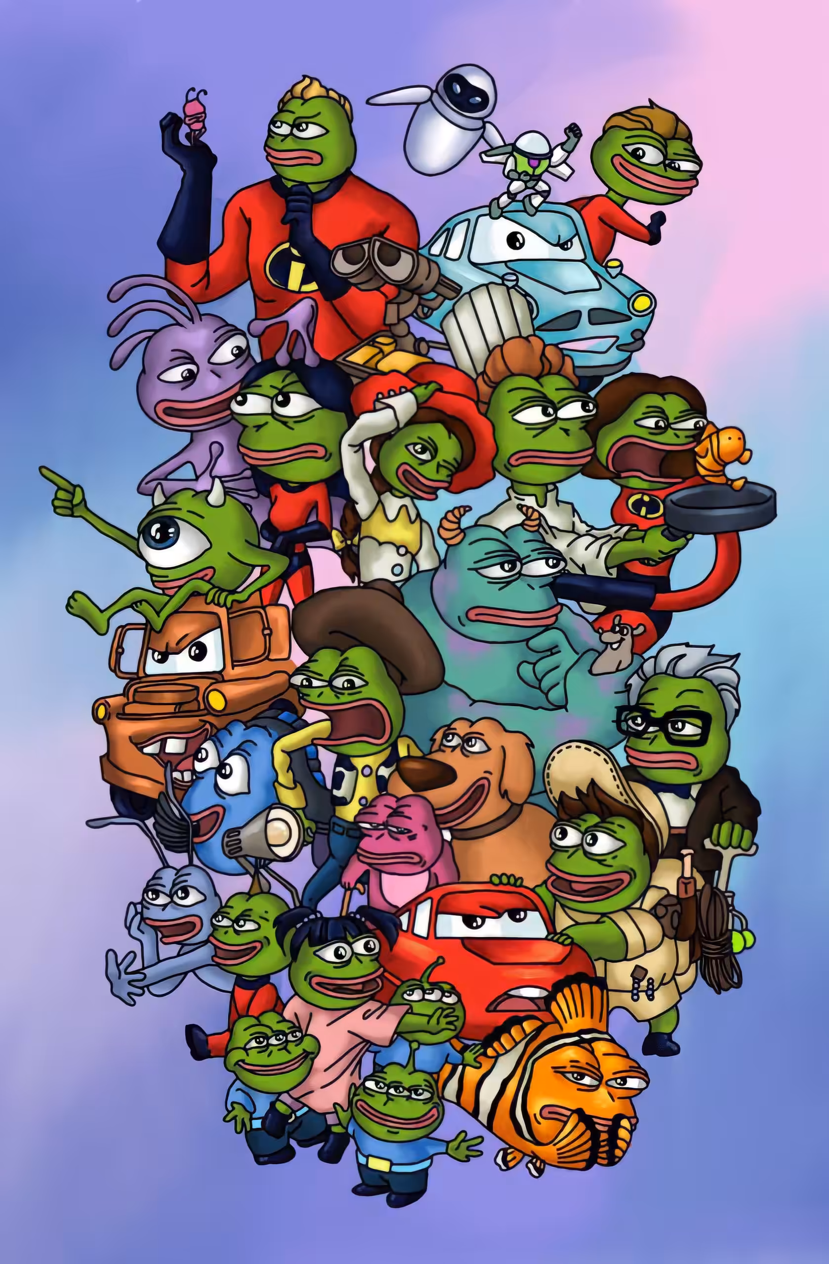 🔥 Pepe Frog Fam 🔥